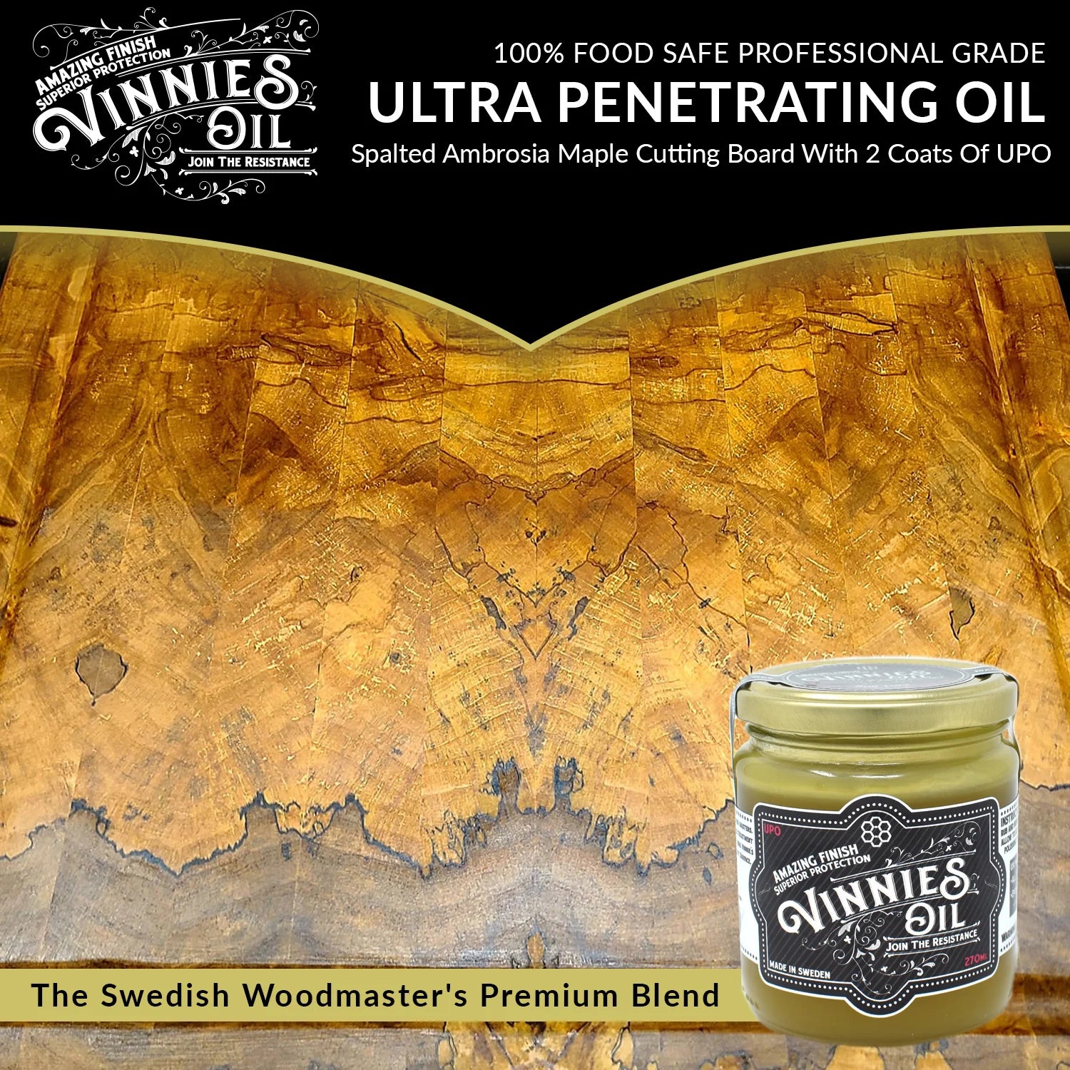 Finish for wooden surfaces etc. - Vinnie's Oil