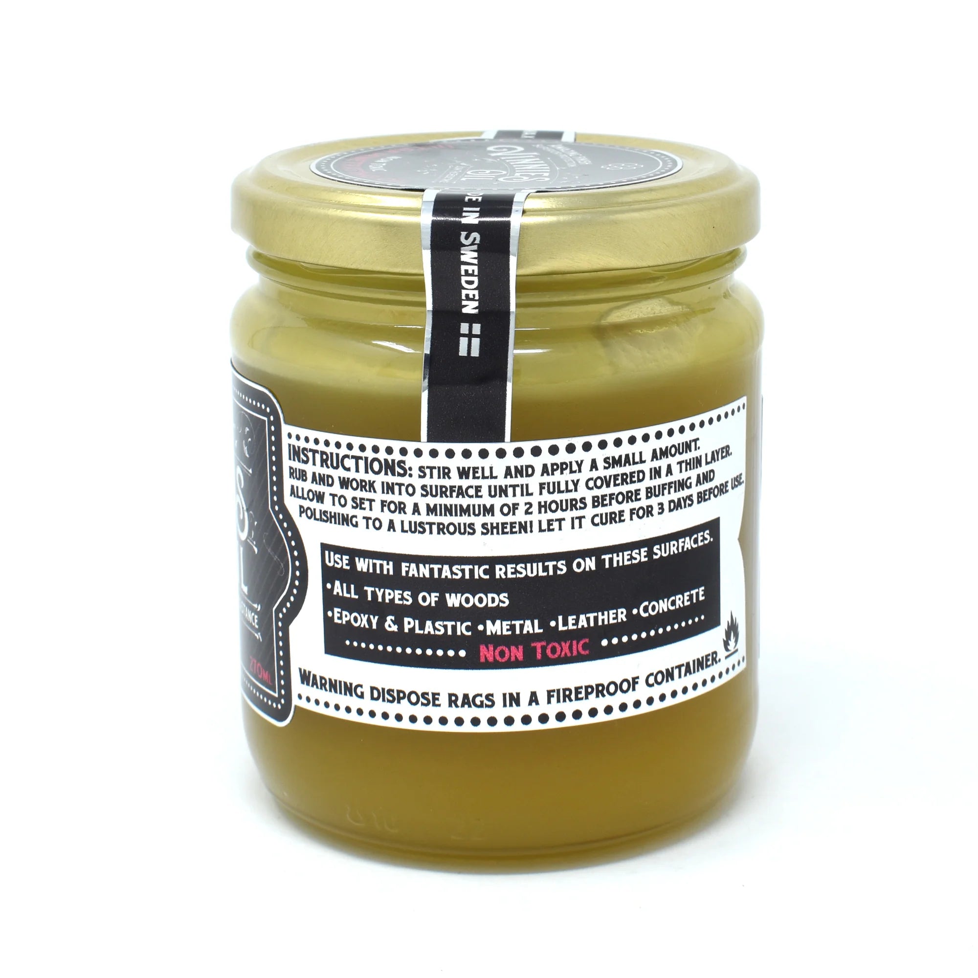 Finish for wooden surfaces etc. - Vinnie's Oil