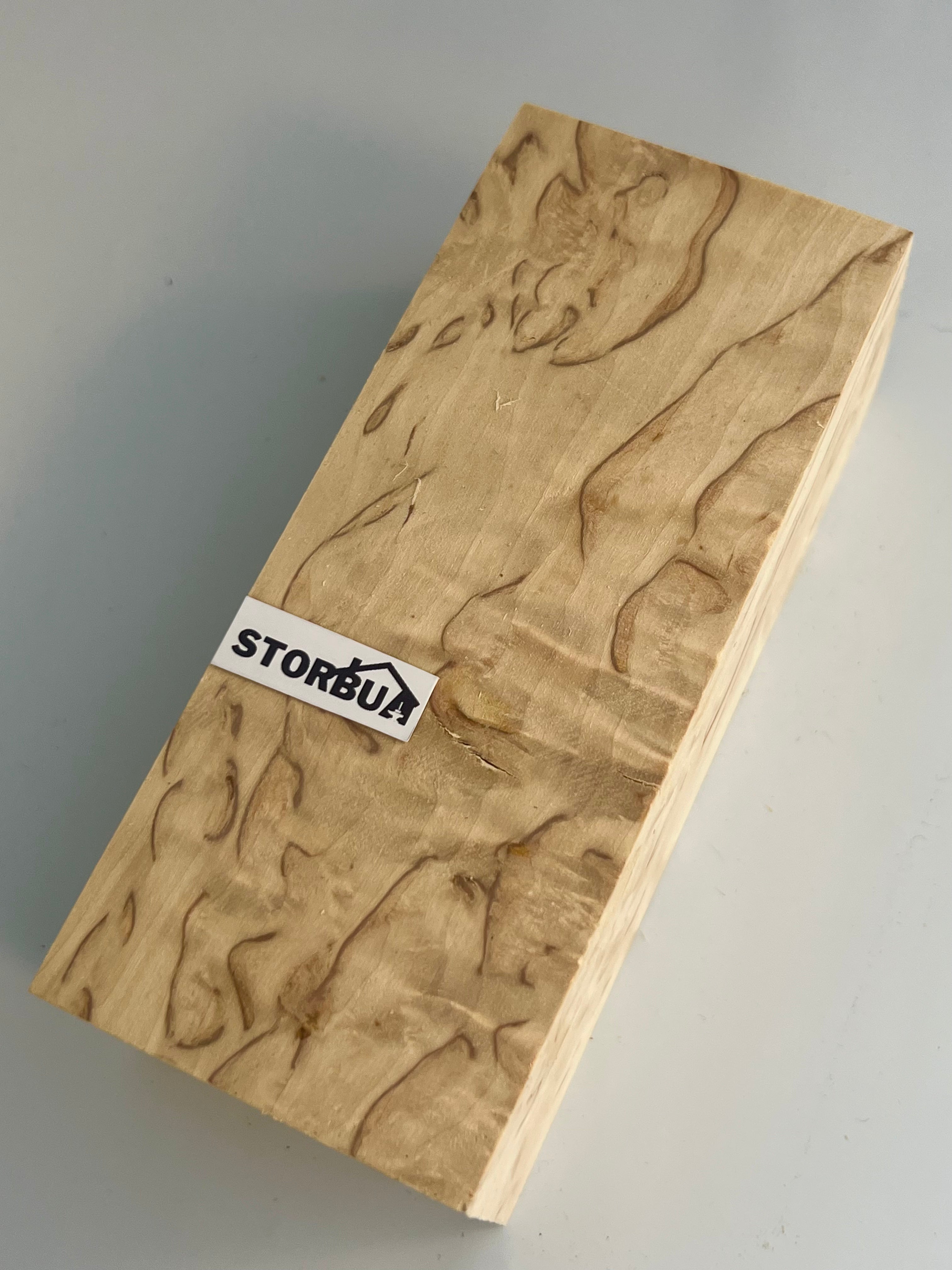 Valbjørk Masur birch 40x52x122mm no: VBL-3
