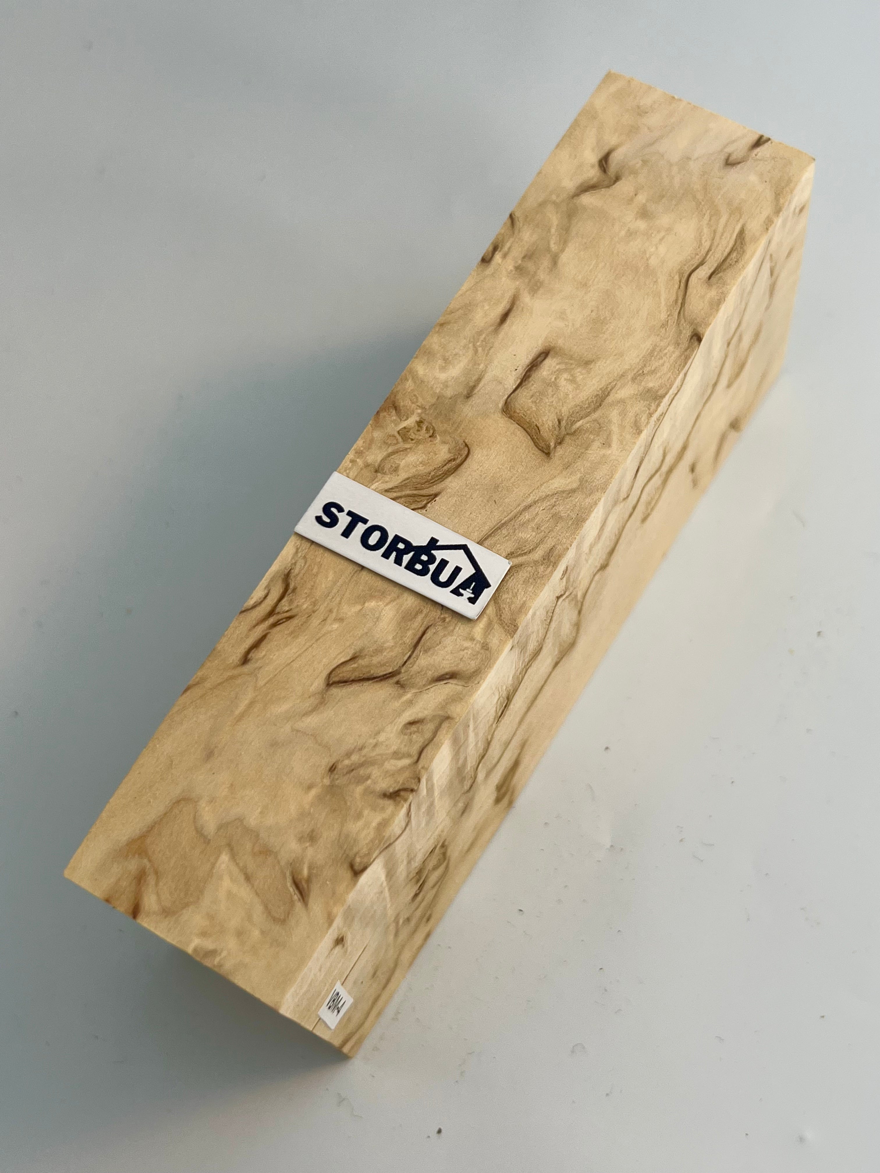 Valbjørk masur birch 30x49x119mm no: VBM-4