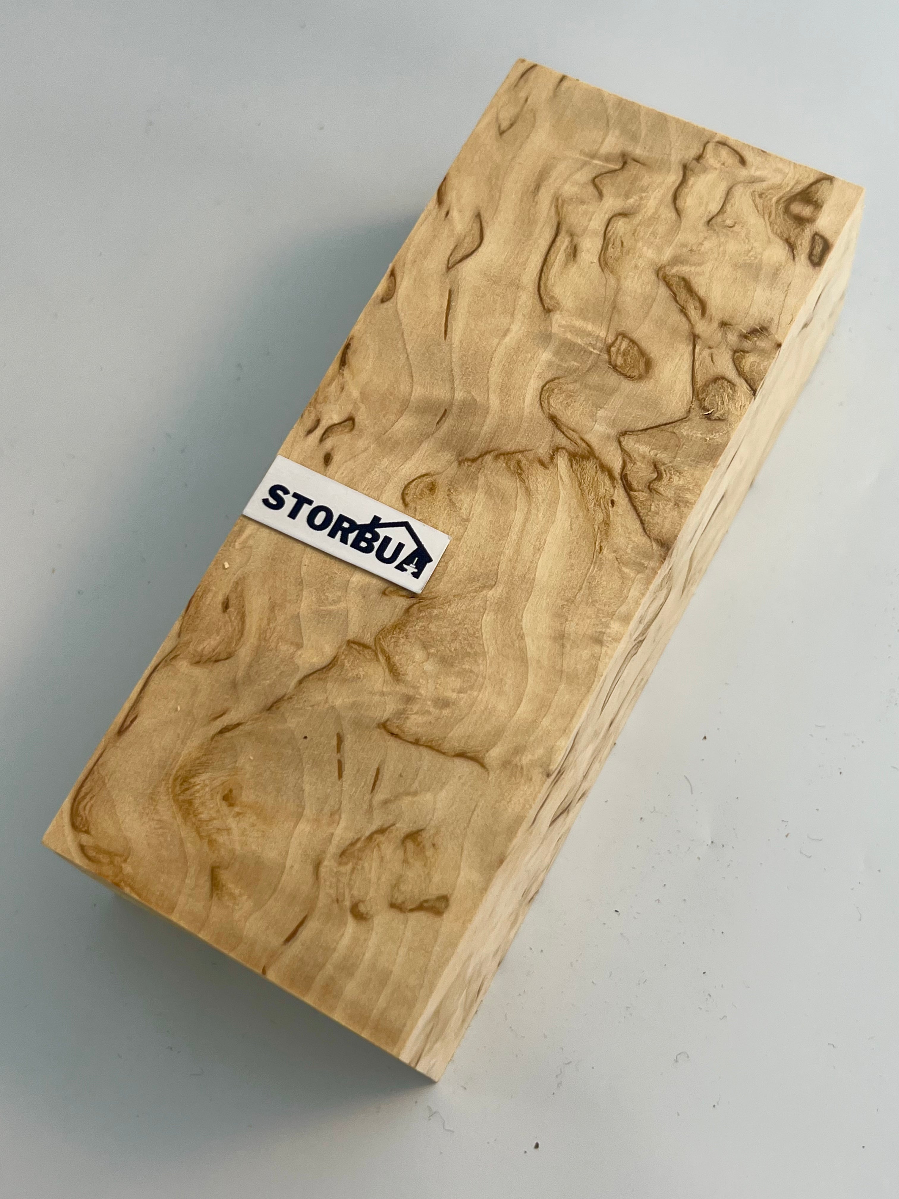 Valbjørk masur birch 30x49x119mm no: VBM-4