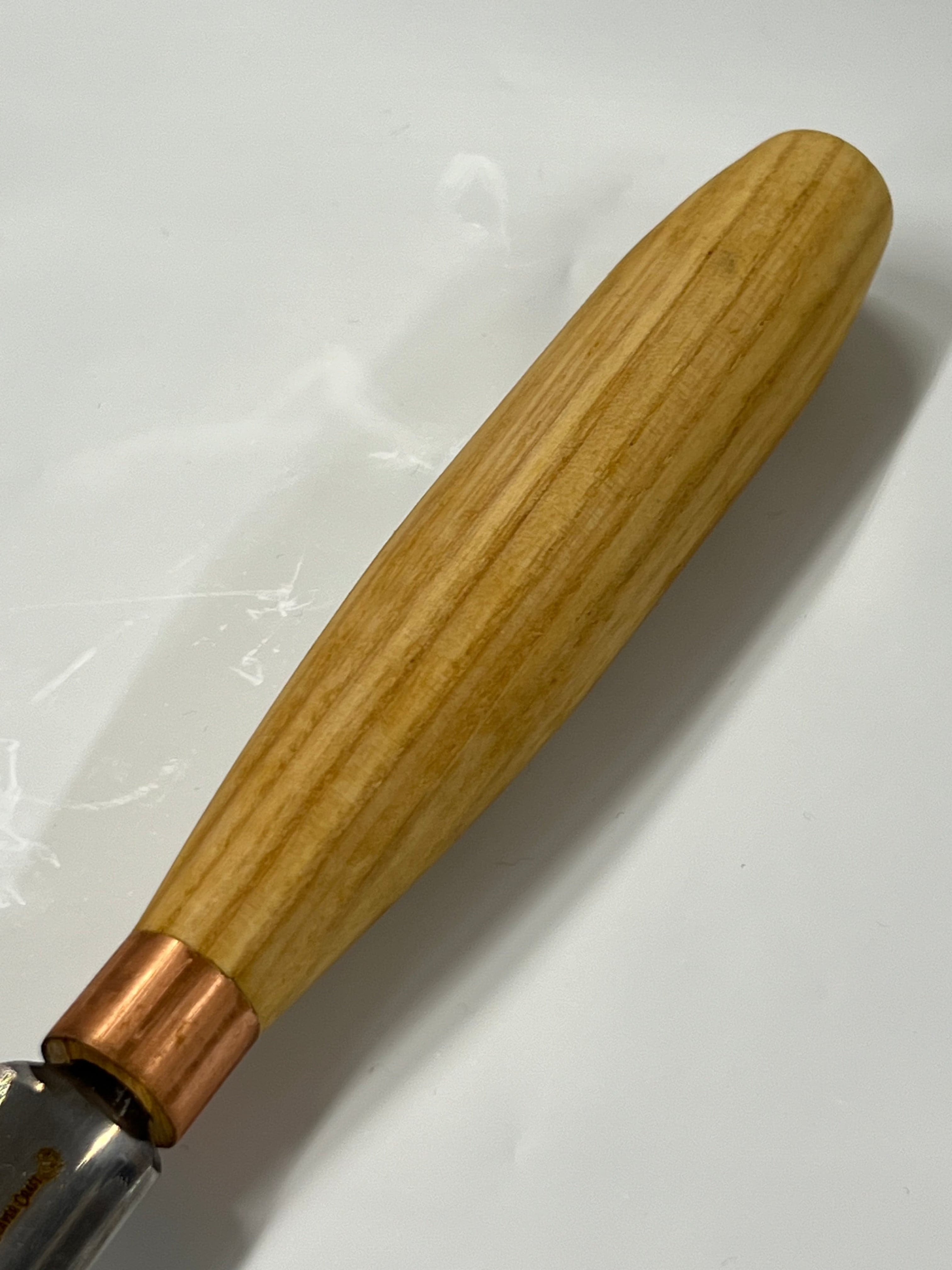 Treskjæringsjern 80x14mm bøyd rundet meisel K8A/14