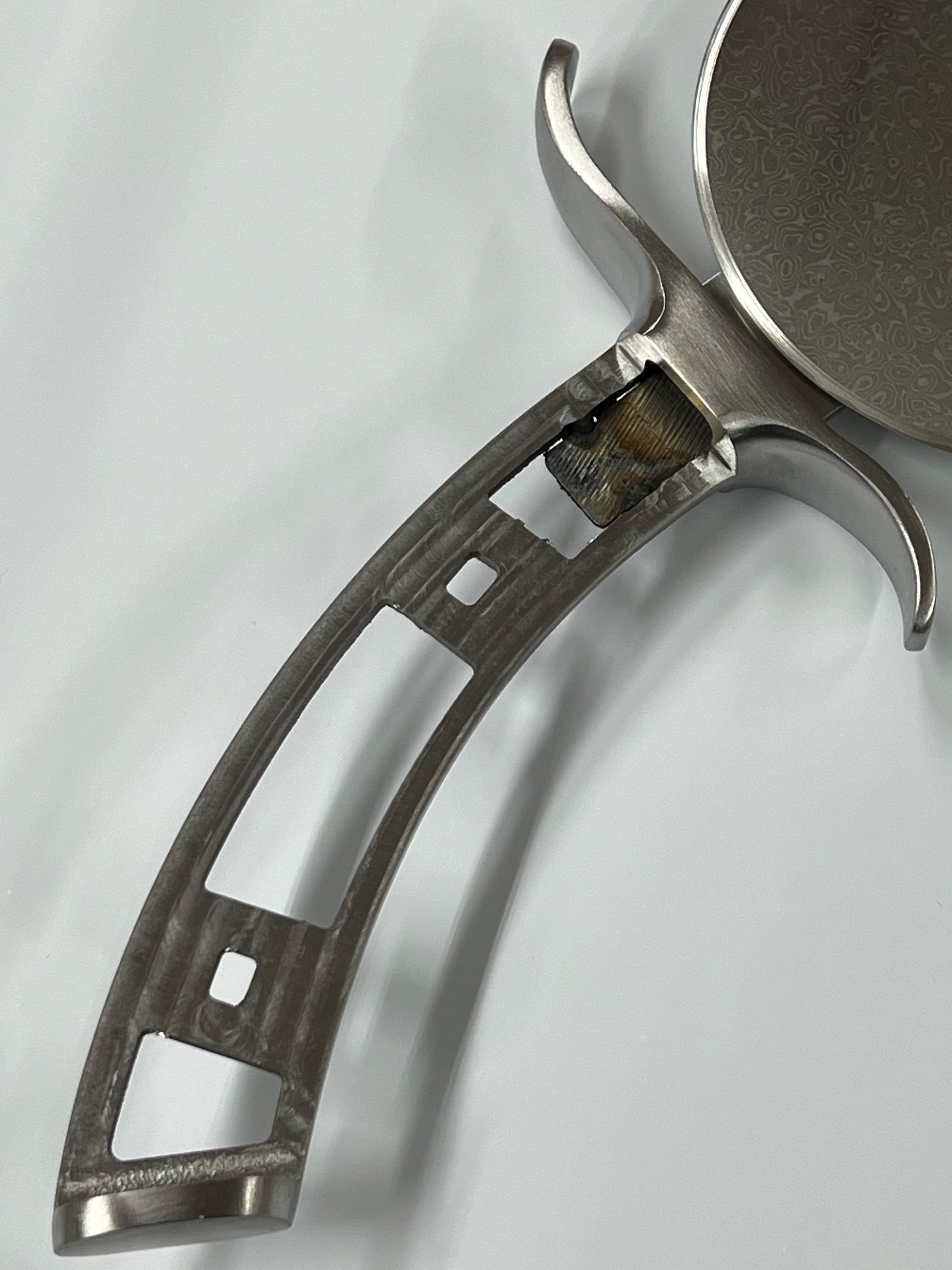 Pizzahjul - VG10 Damask Fulltang med fram- och baknav