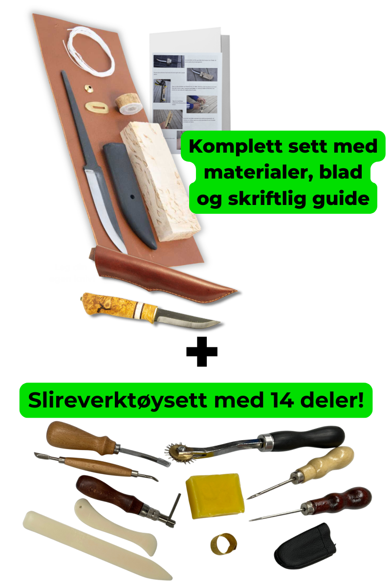 Begynnerpakke for knivmaker: Alt du trenger for å lage din egen tollekniv