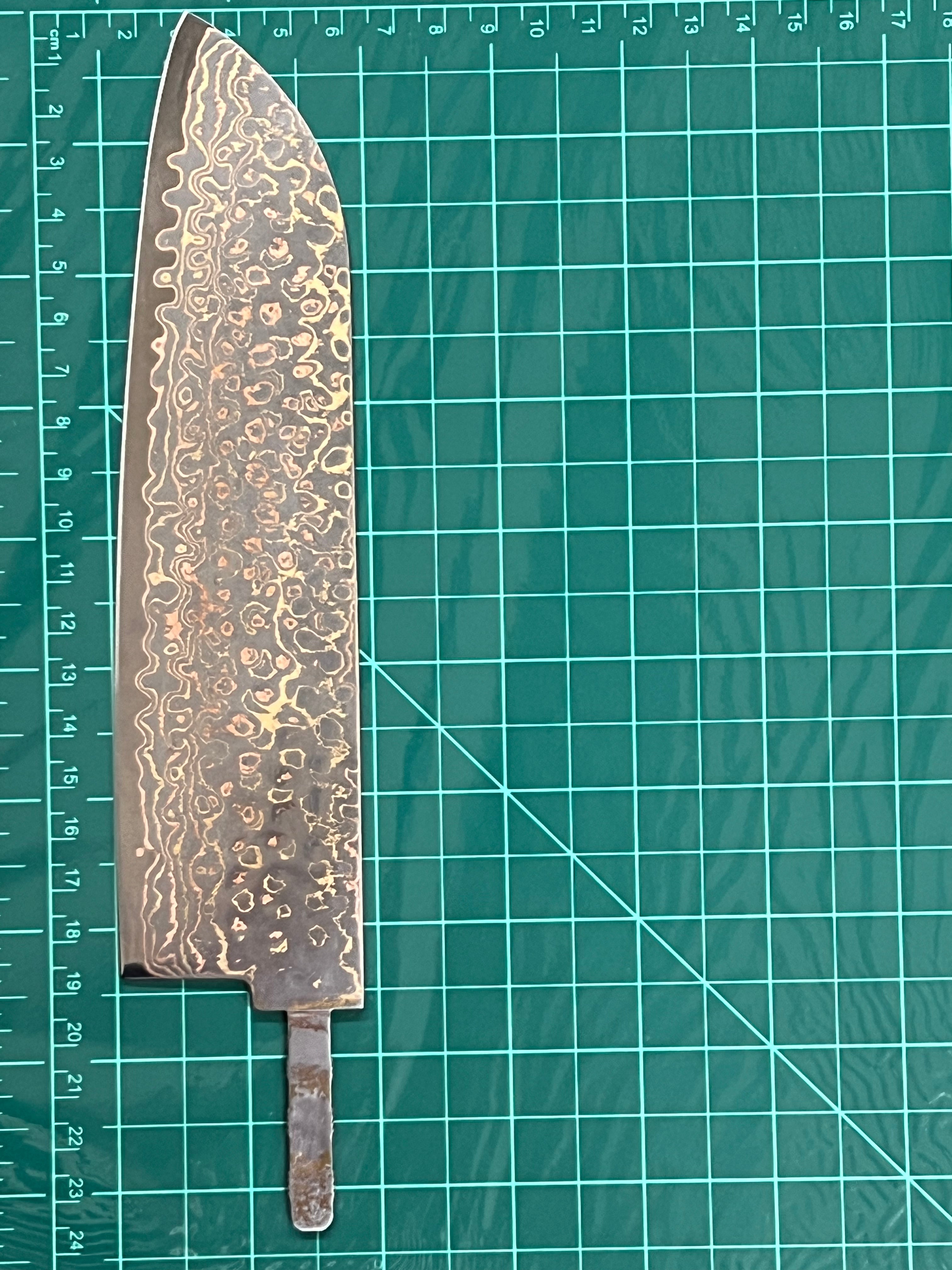 107mm Kitchen knife - VG10 Damask