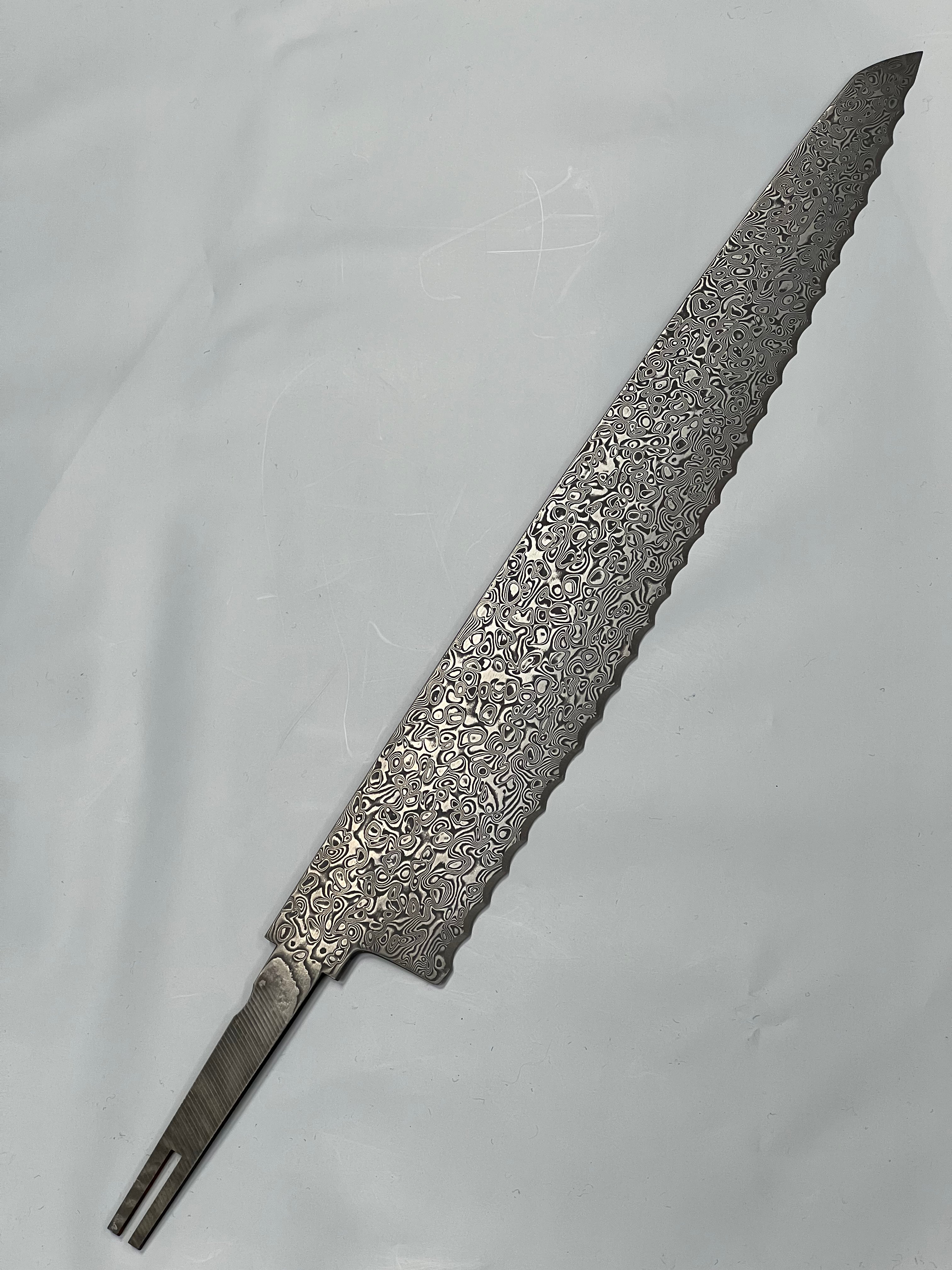 Damask Scandinavian Kitchen Knife