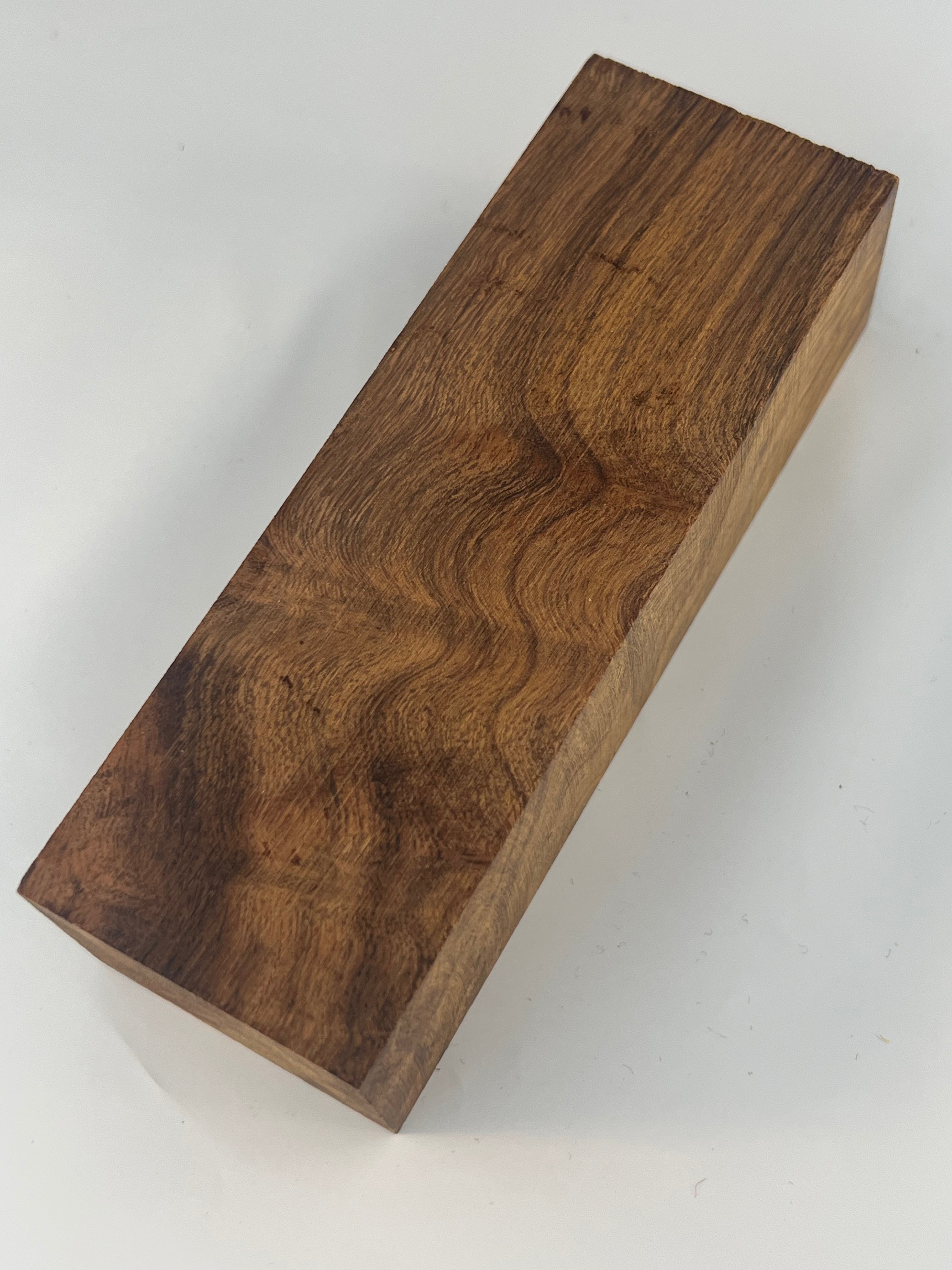 Flame poplar/knot Black B-66 - Stabilized shaft blank