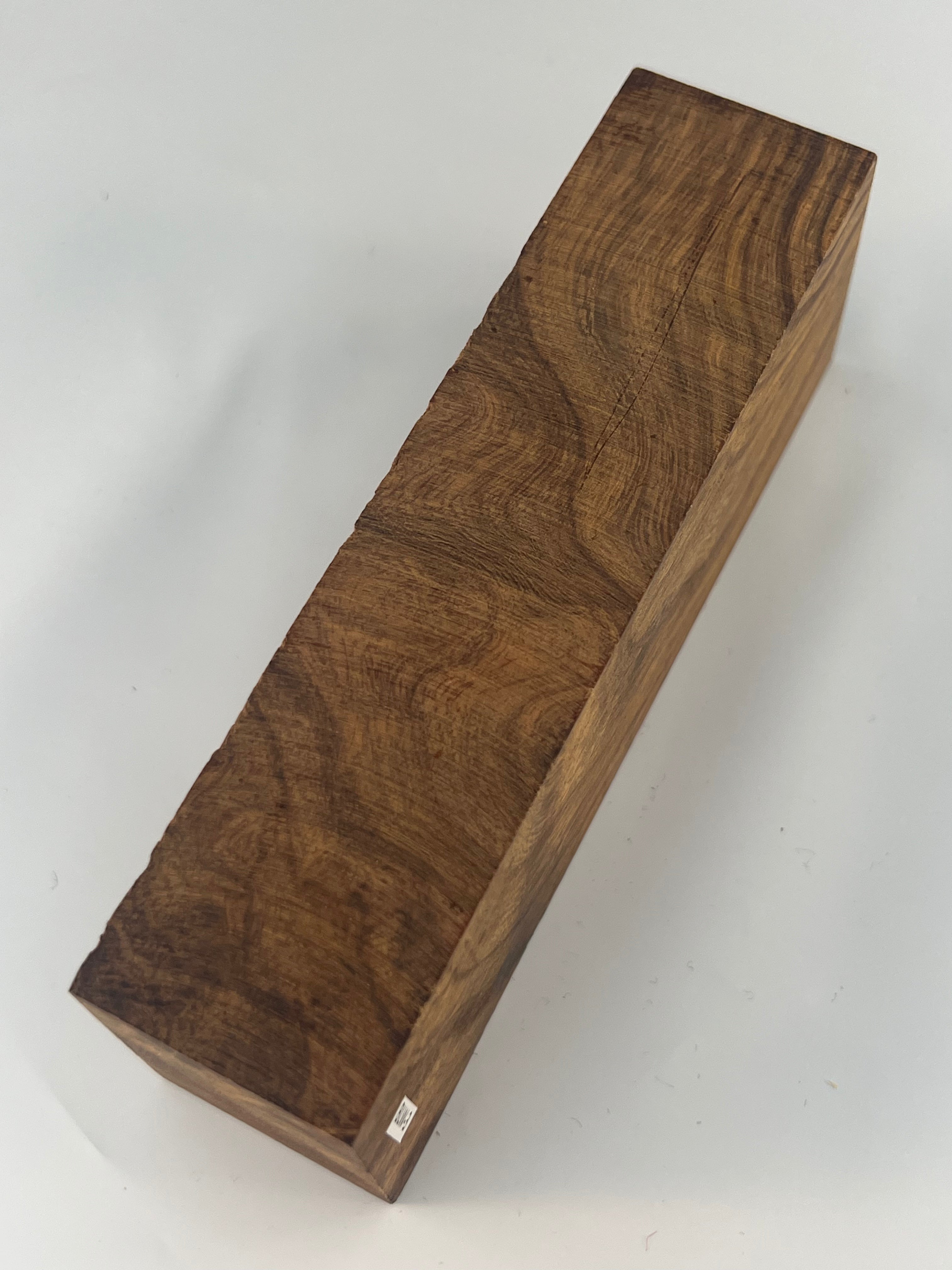 Flame poplar/knot Black B-66 - Stabilized shaft blank