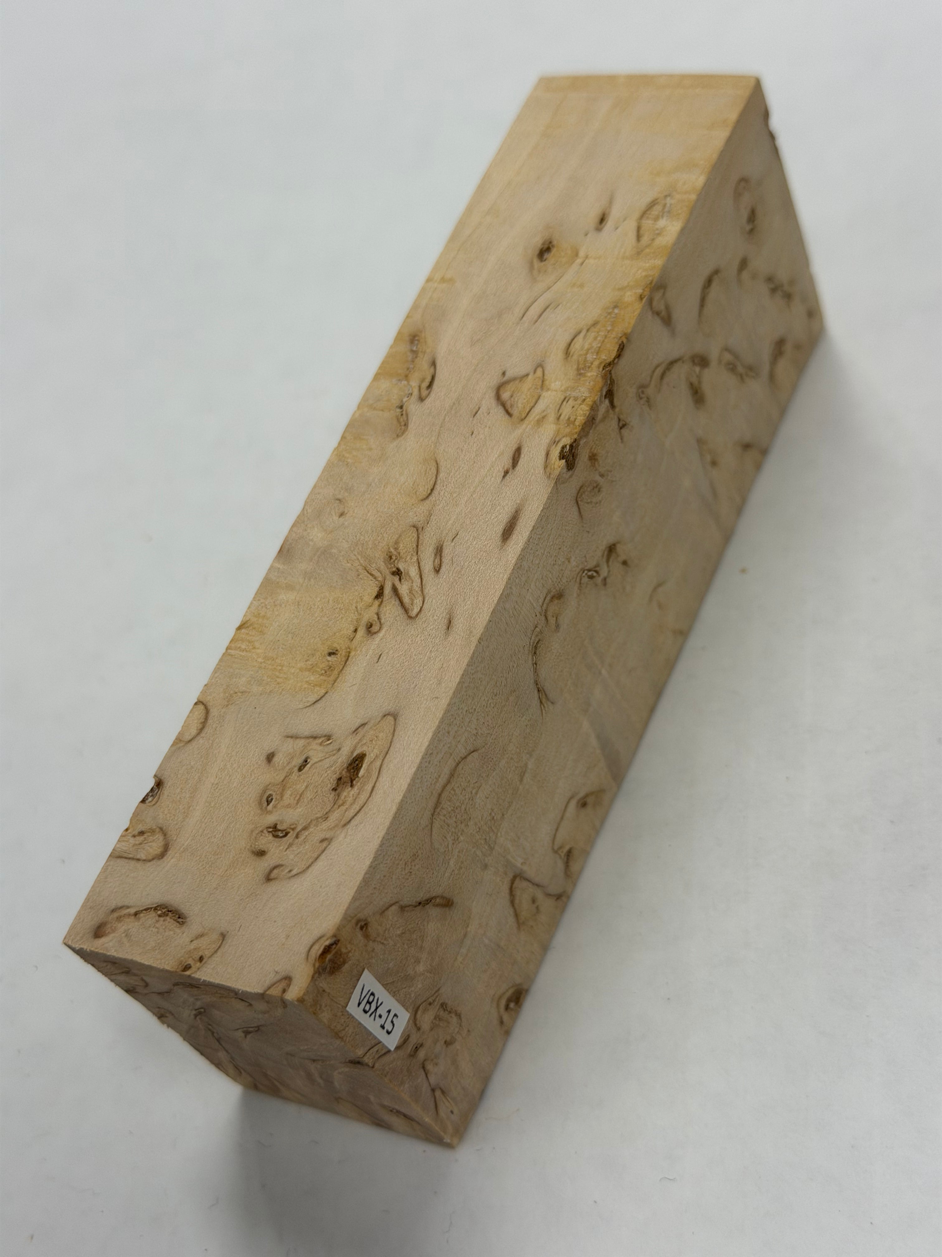 Valbjørk masur birch VBX-15; 29x42x120mm