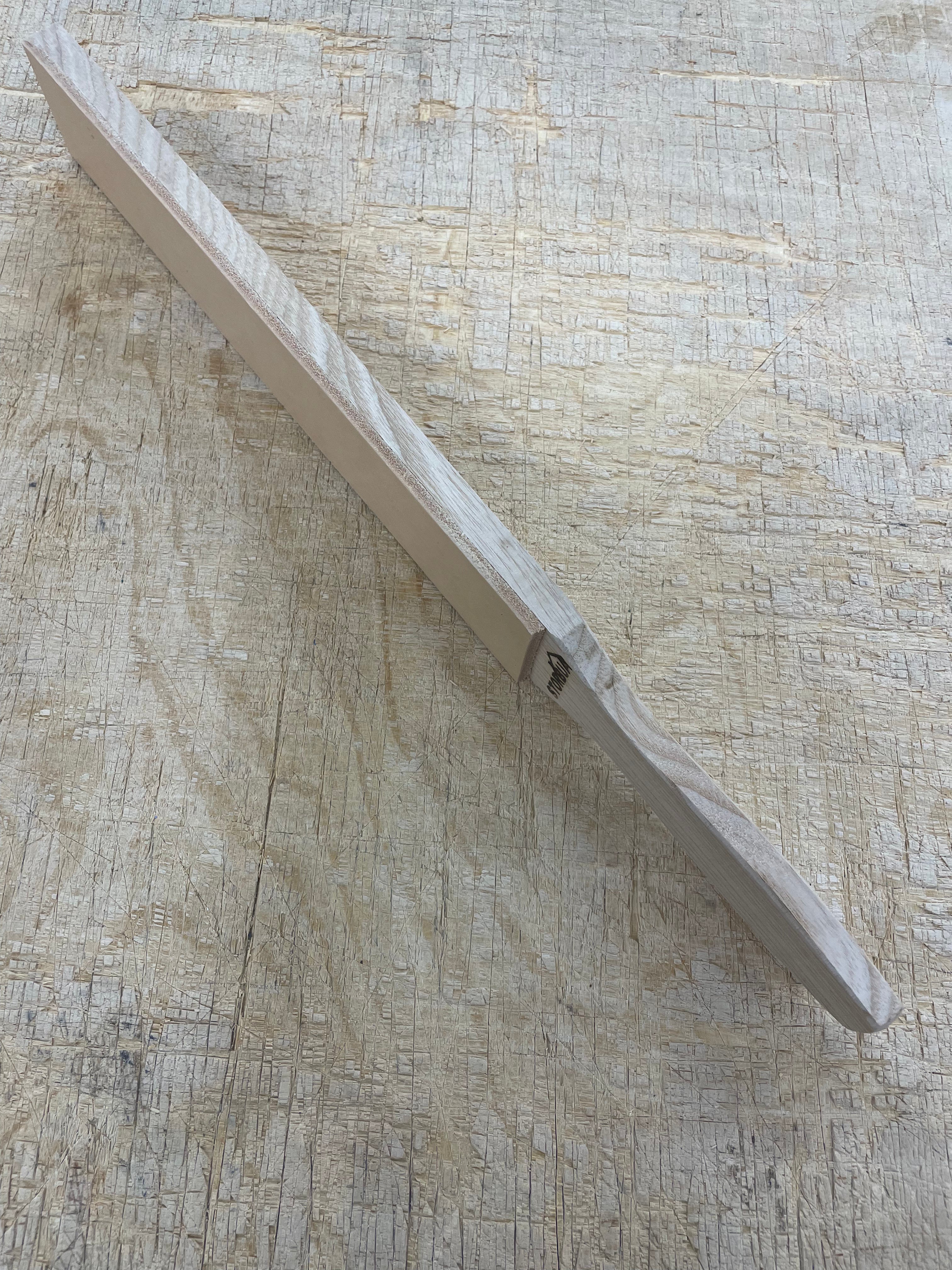 Lærstropp håndlaget stor 390x50mm