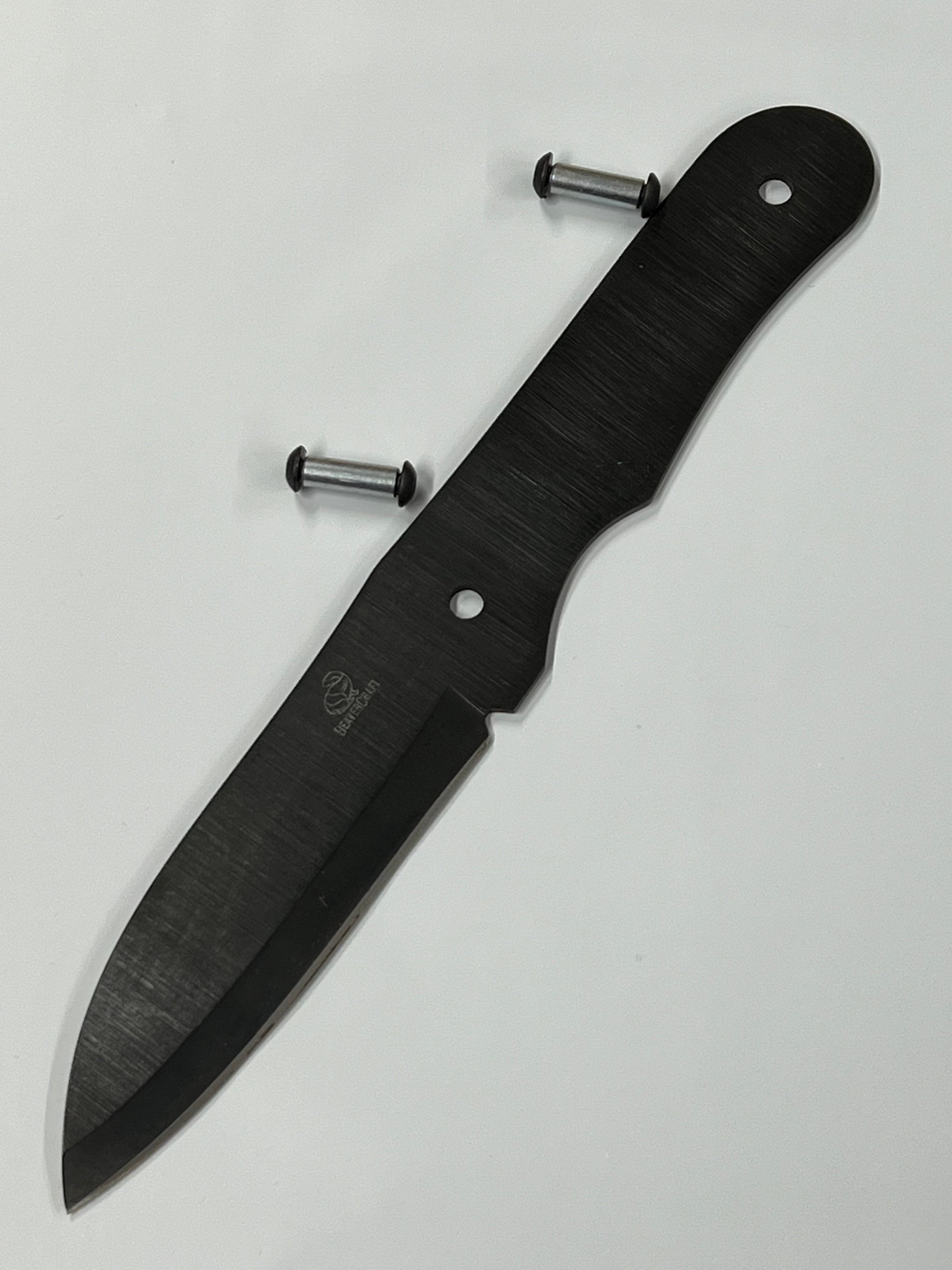 BSH5 Bushcraft knivblad med skruvar