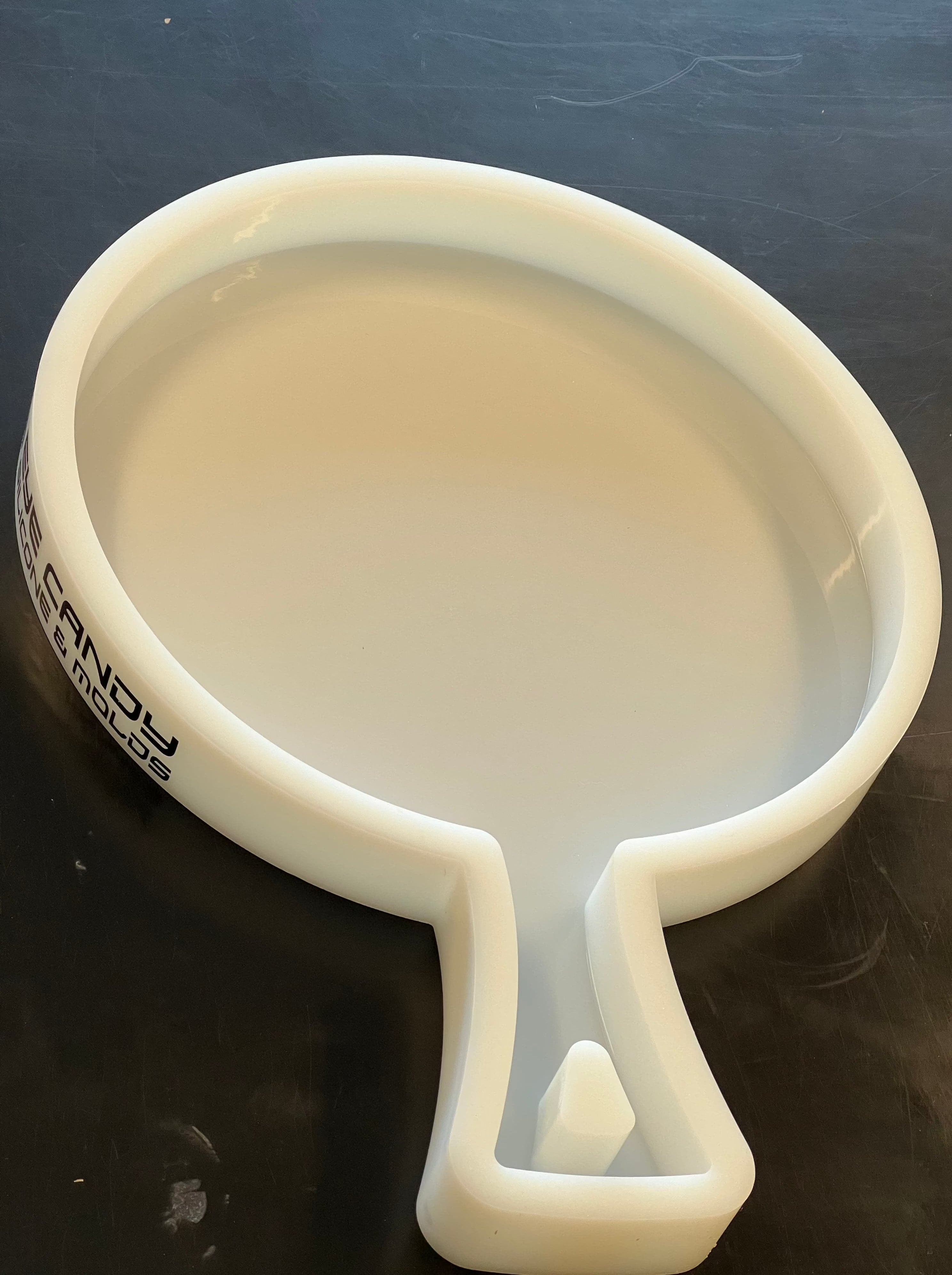 Silicone mold round 490x353x38mm