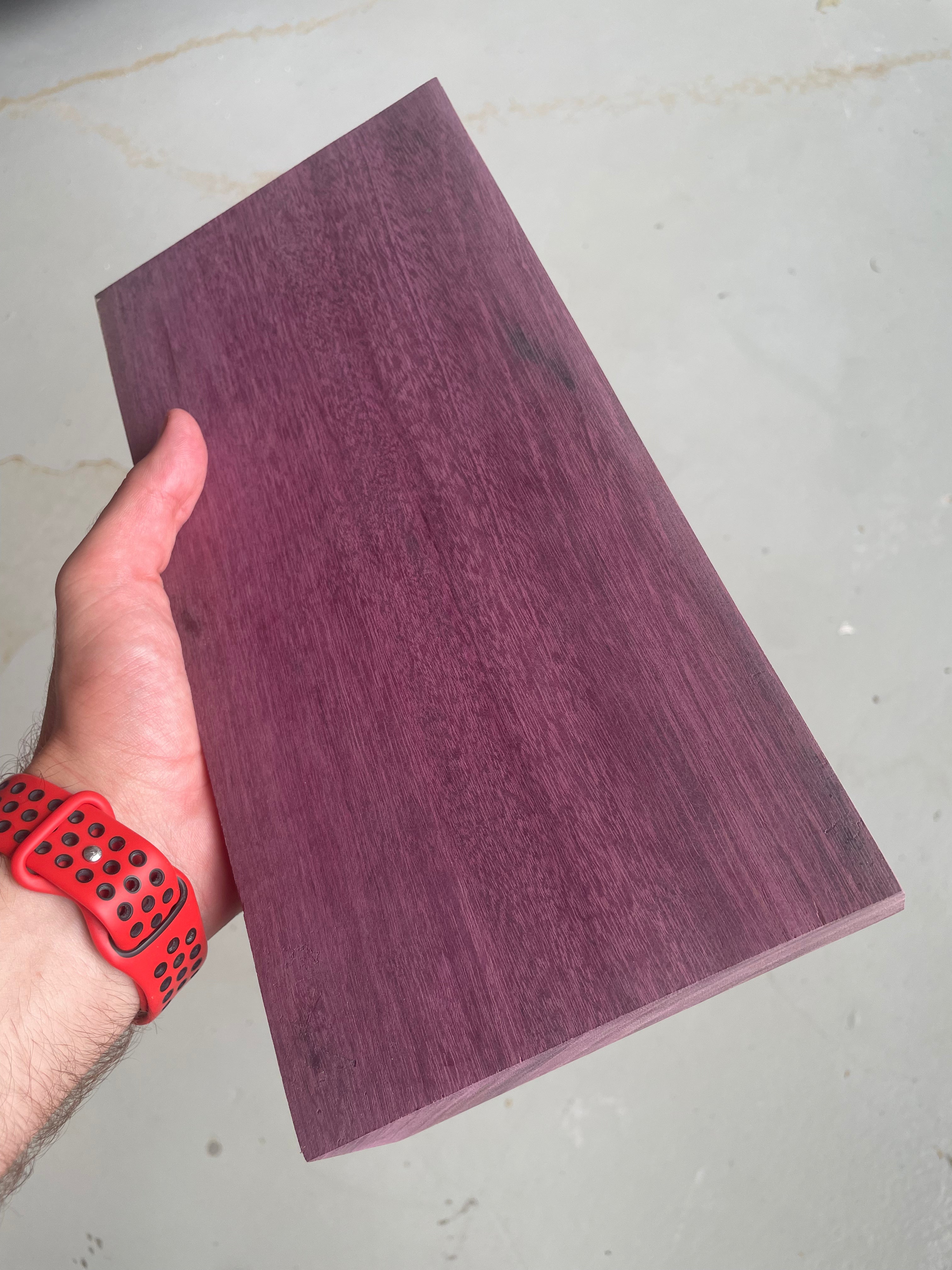 Purpleheart Stort emne 55x155x300mm