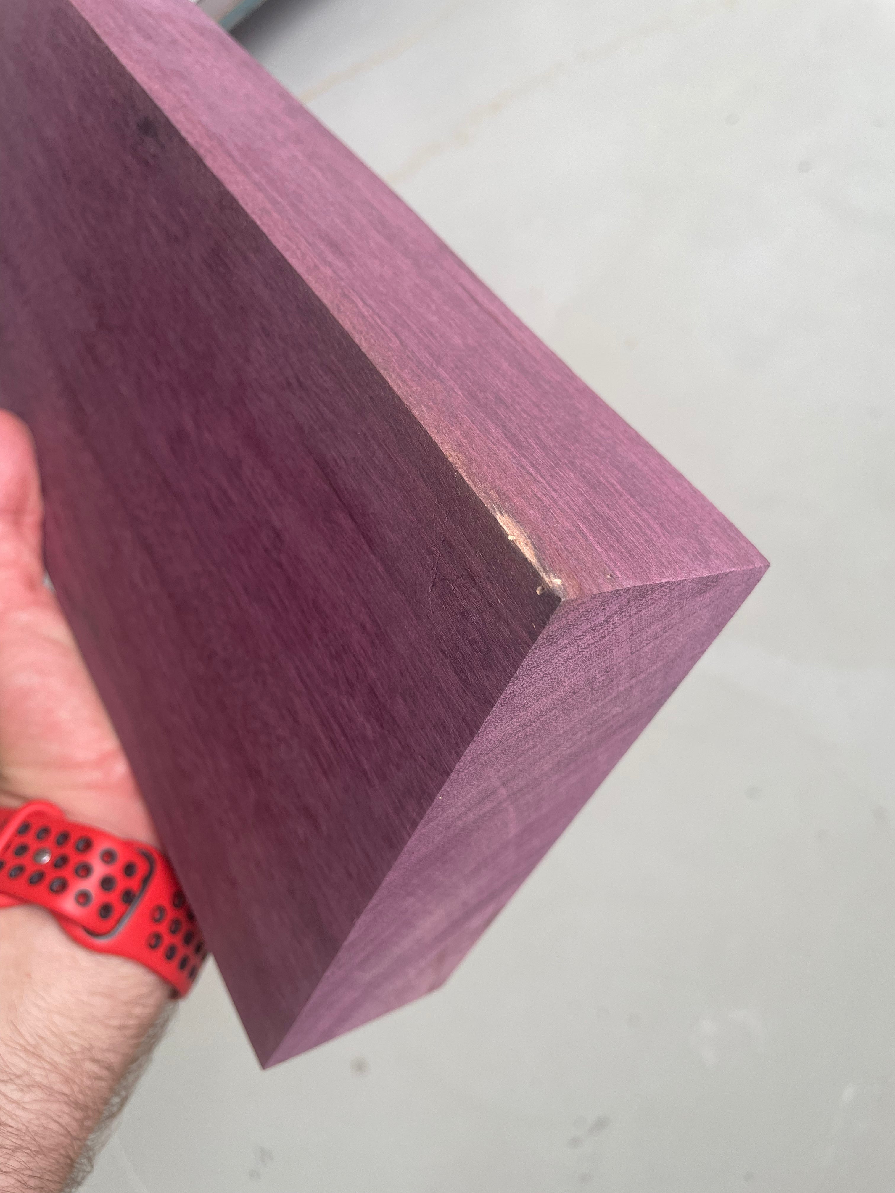 Purpleheart Stort emne 55x155x300mm
