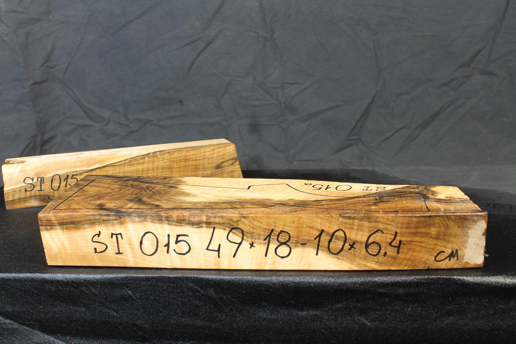 Shotgun Stock Blank Turkish Walnut Standard ST15