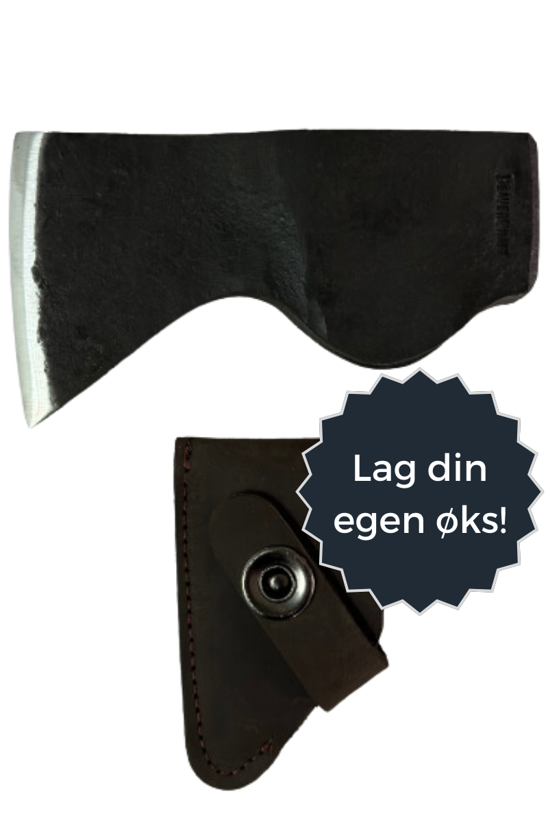Øksehode med eggbeskytter BAX1 Bushcraft Hatchet hode