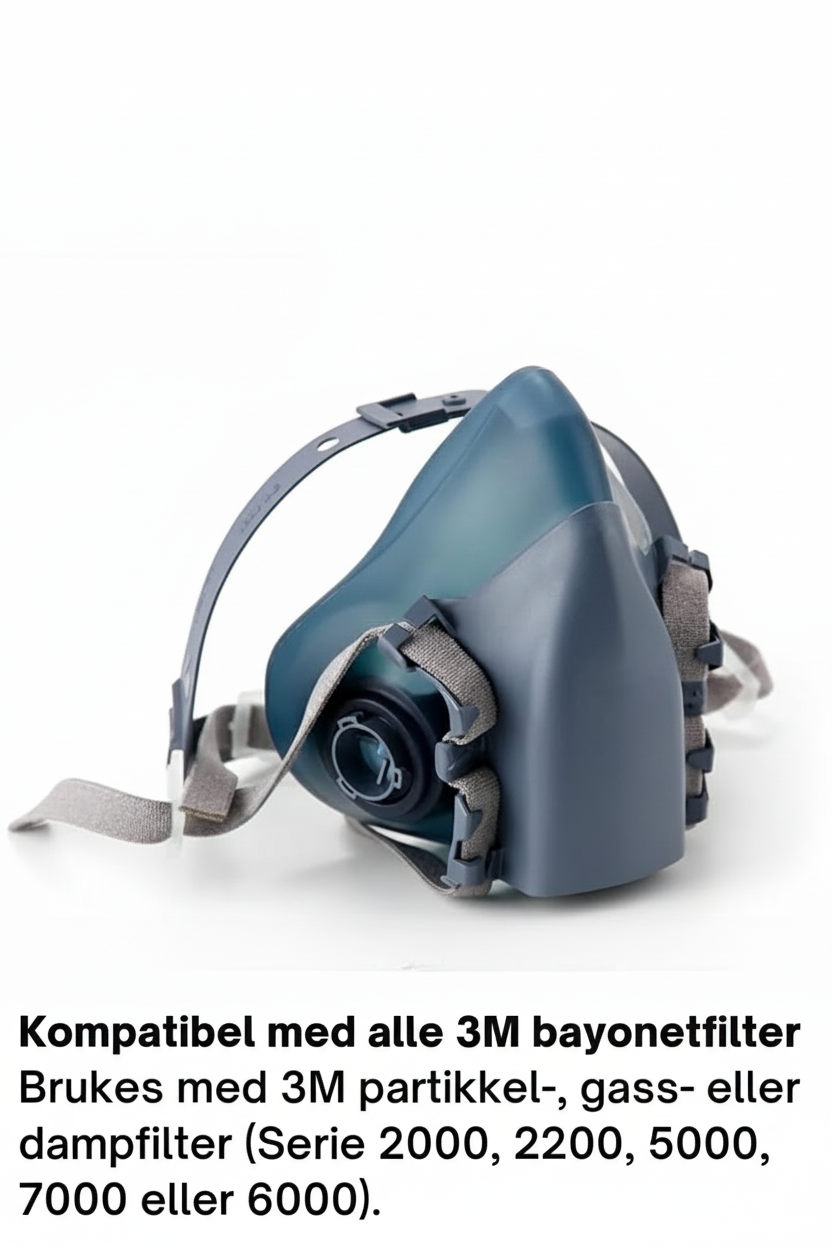 Dust/vapour/gas mask - Half mask 3M™ 7500