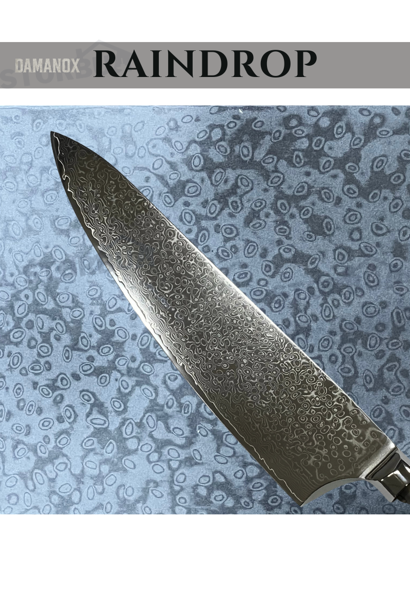 Damanox VG10 - Rustfri Damask plate med kjerne av VG-10