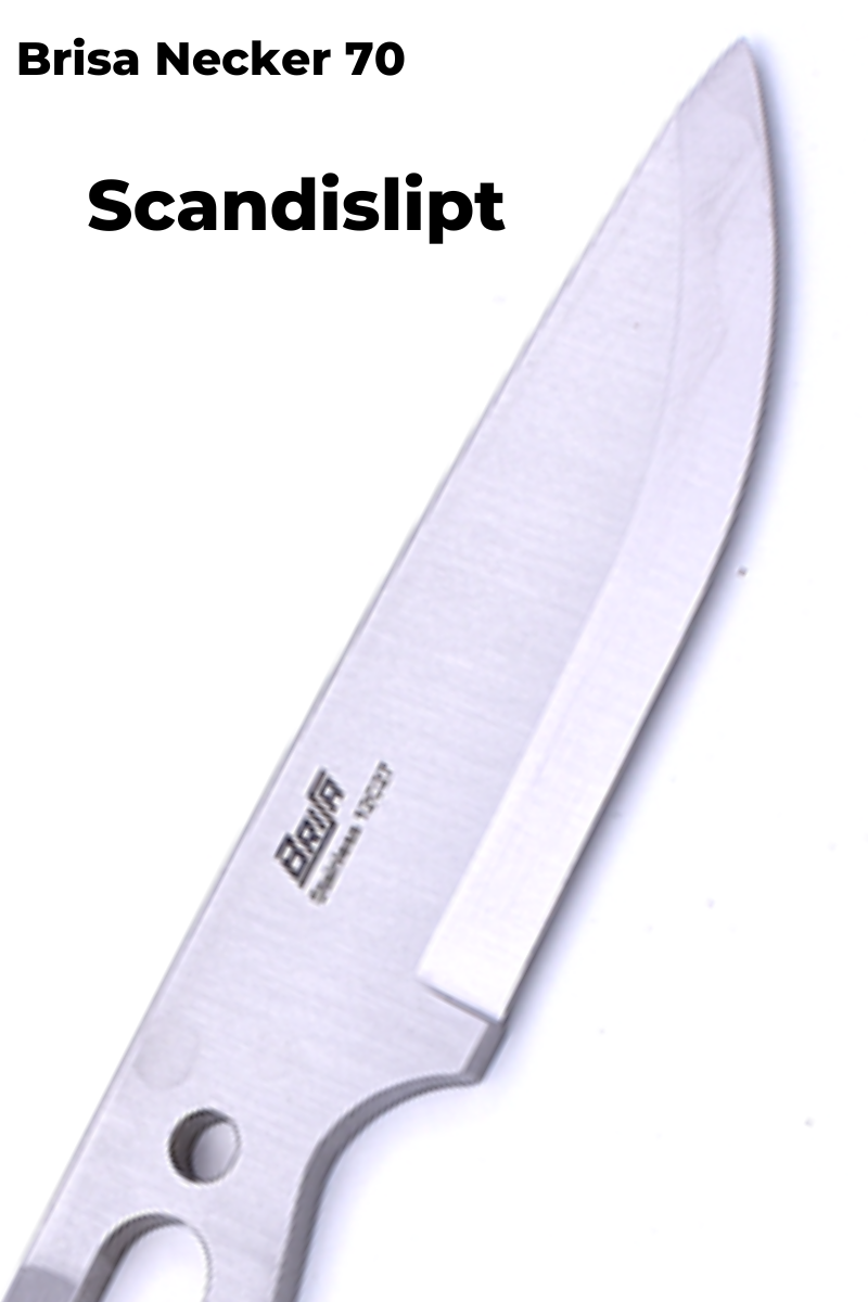 Brisa Necker 70 Stainless steel knife blade