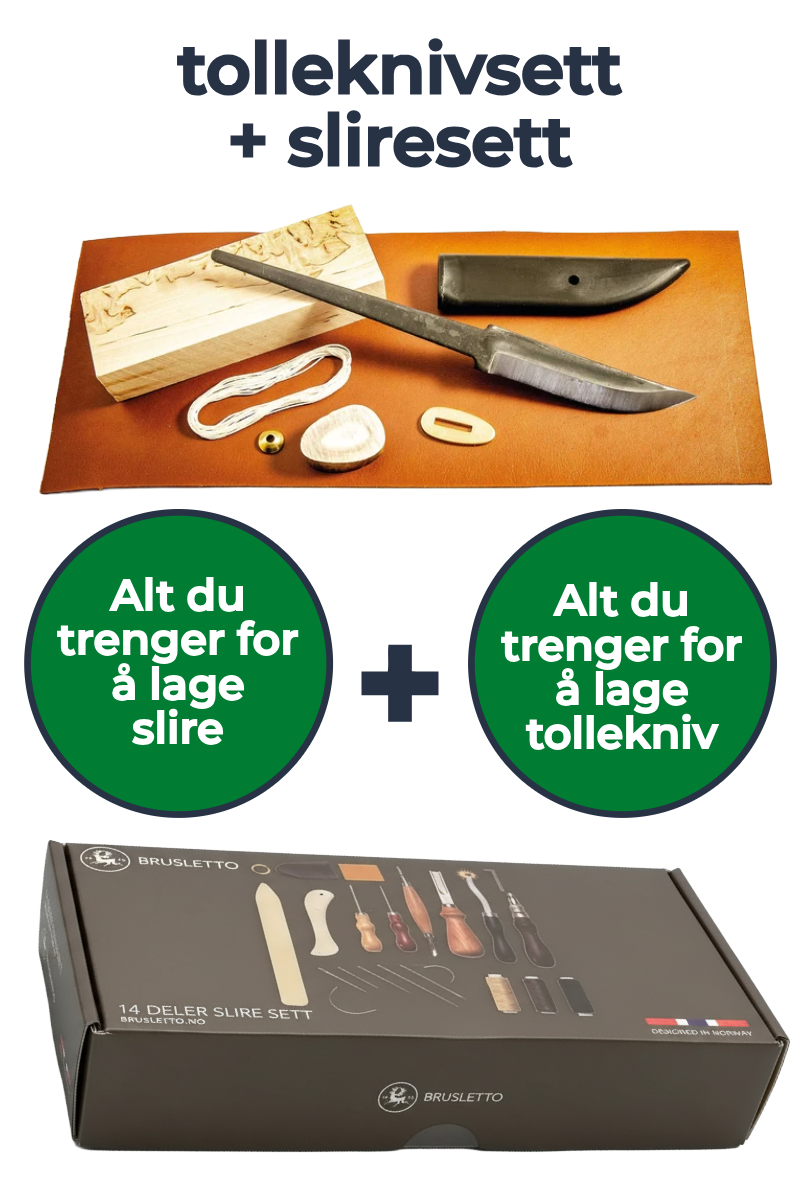 Begynnerpakke for knivmaker: Alt du trenger for å lage din egen tollekniv