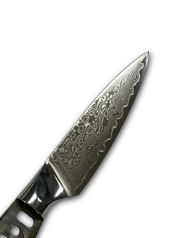 Frukt og grønnsakskniv 3.5" 107mm - VG10 Damask