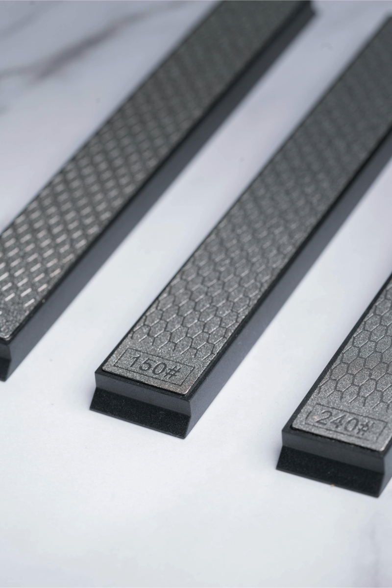 SwiftEdge Cross: Knivslipesystem med justerbar vinkel og diamantbryner