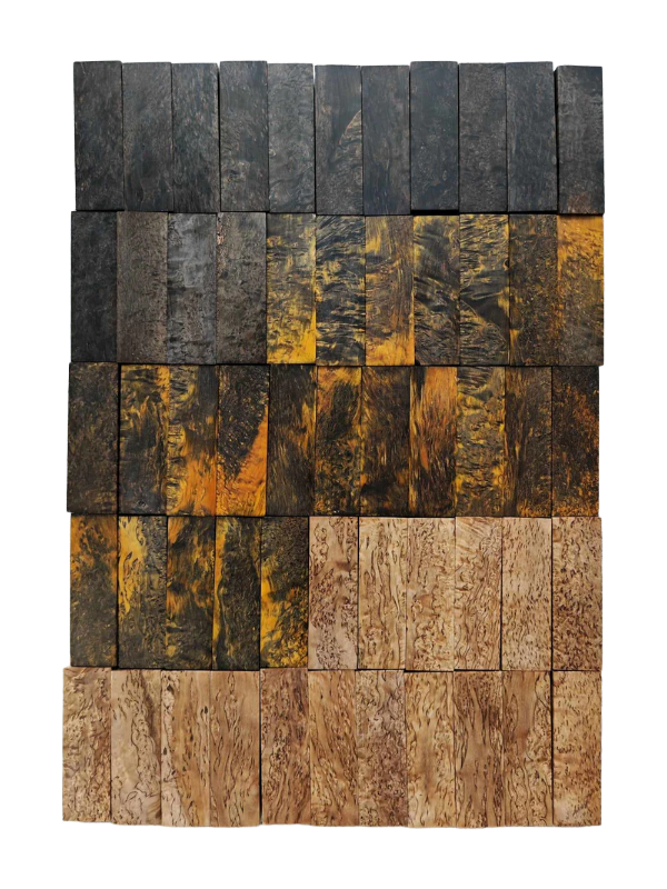 Masurian Birch Karelian Honey Brown (Stabilized)
