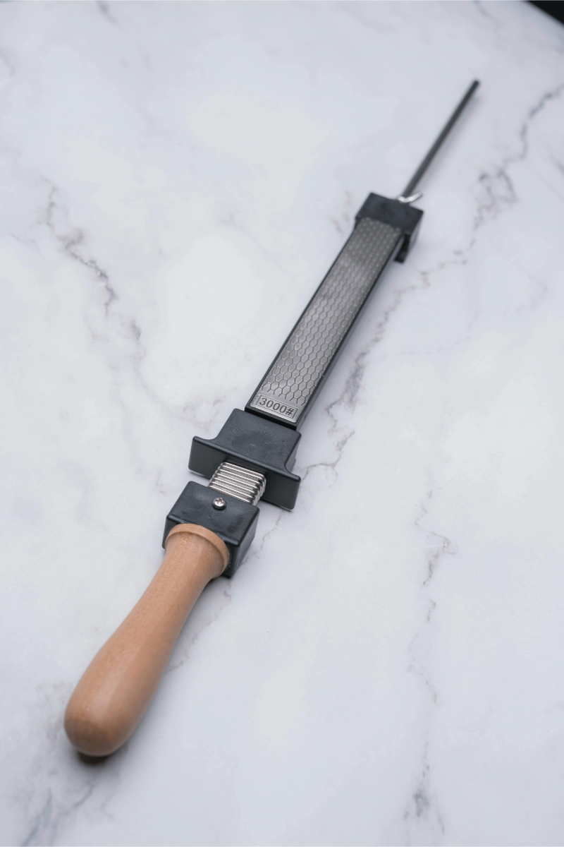 SwiftEdge Cross: Knivslipesystem med justerbar vinkel og diamantbryner