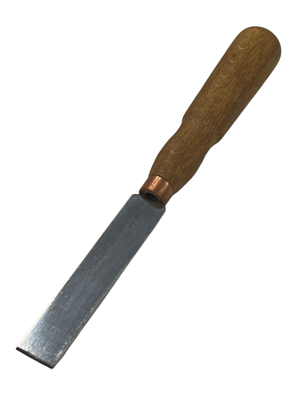 Wood carving iron 130x24mm straight flat chisel