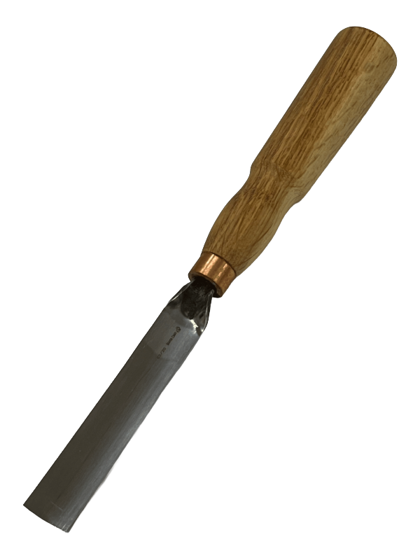 Wood carving iron 130x20mm straight gouging iron