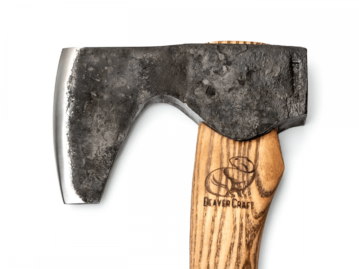 Øks med eggbeskytter AX6 Bushcraft Skjeggøks