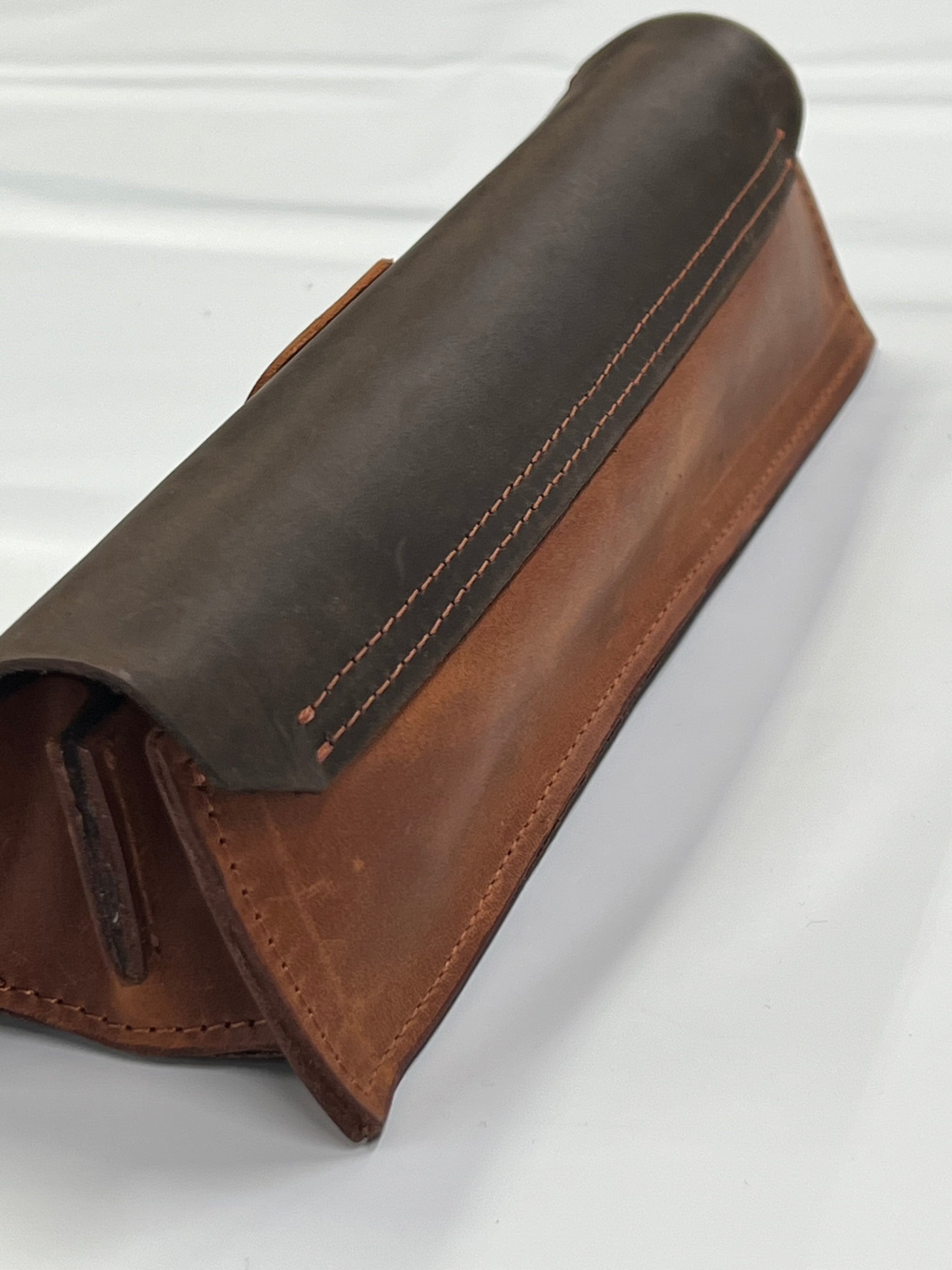 Wood carving set in leather S01X Beaver Craft