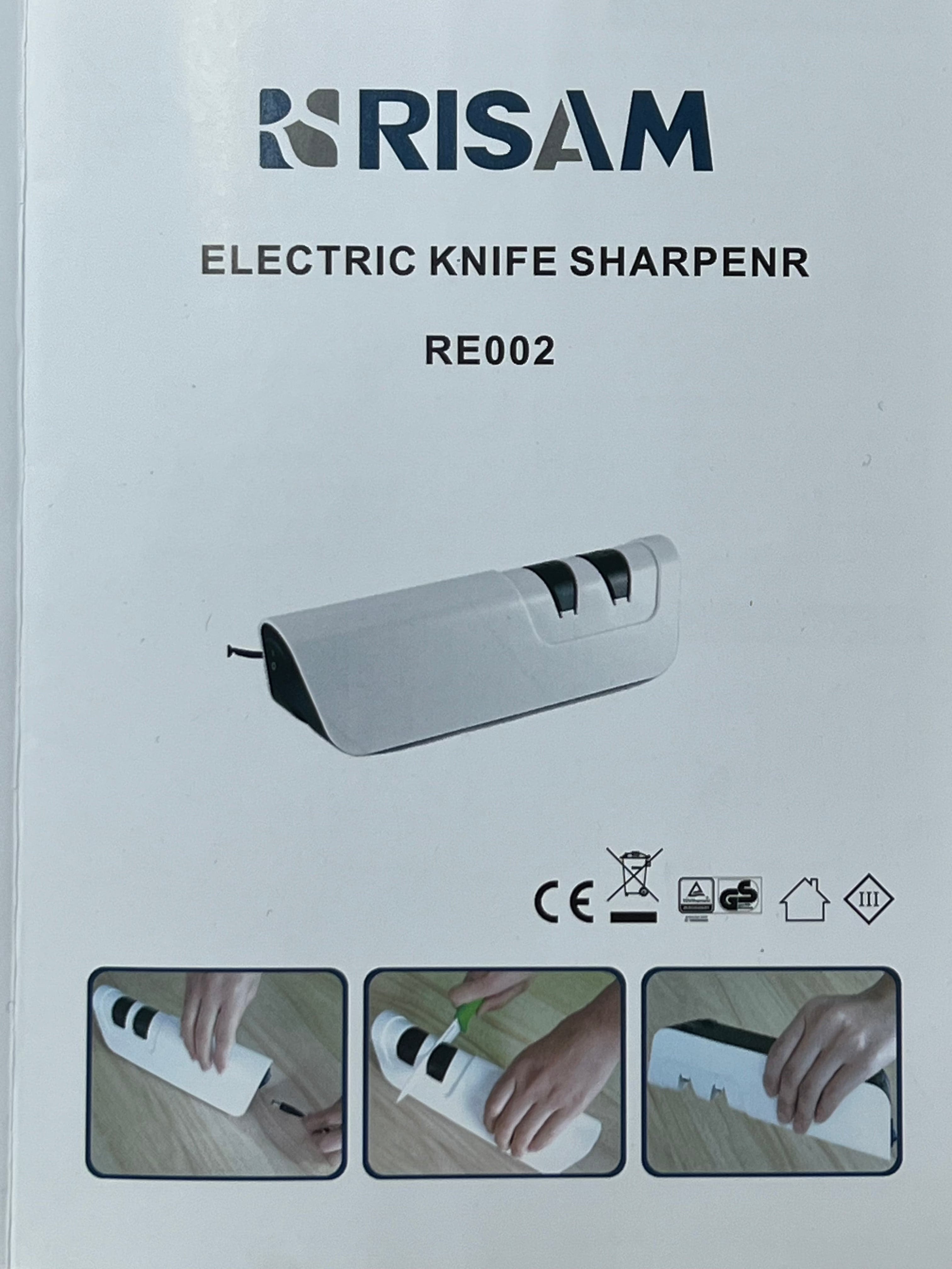 Electric knife sharpener RISAM RE002