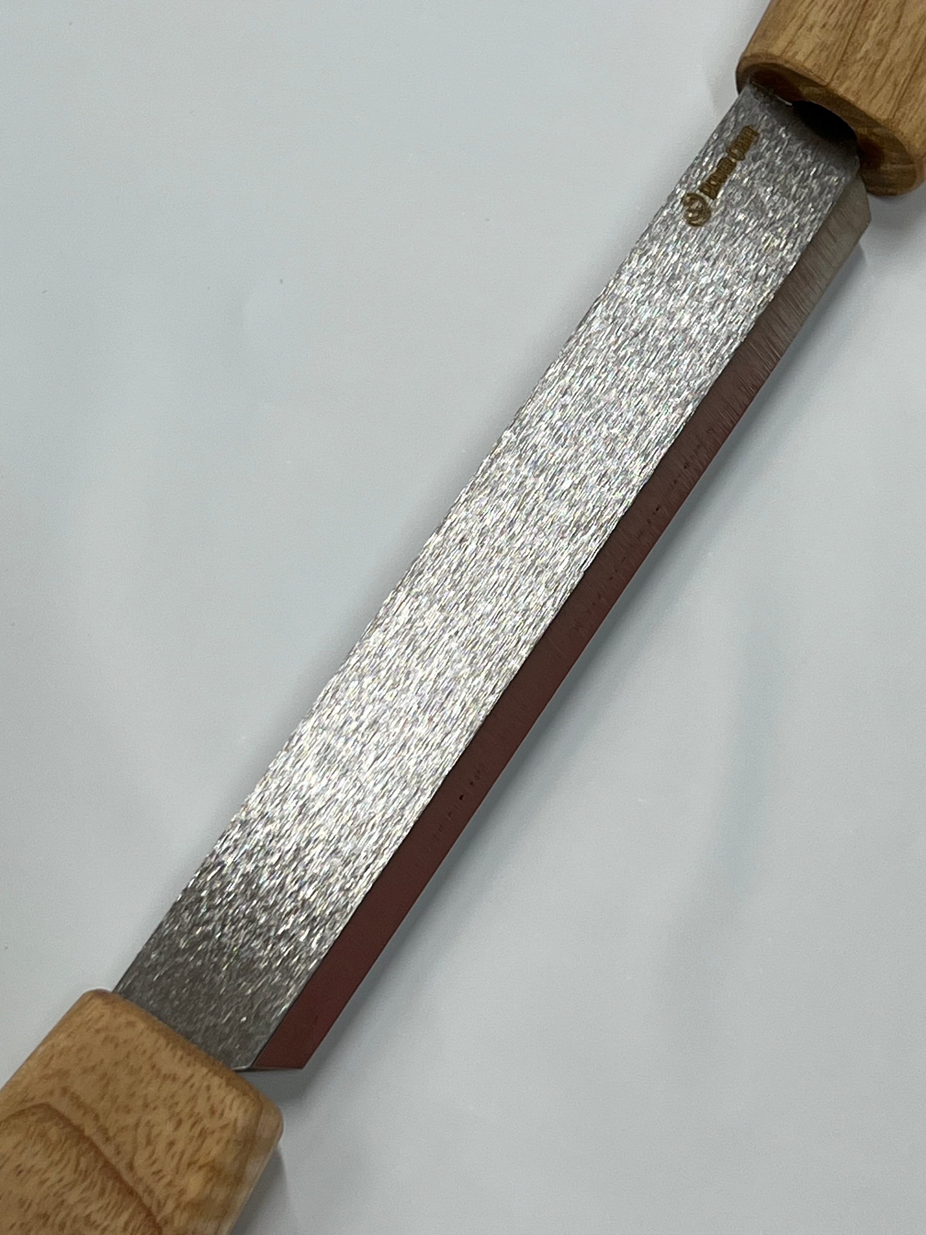 Scavenger knife DK2S 120mm blade handle of ash and leather sheath Beaver Craft