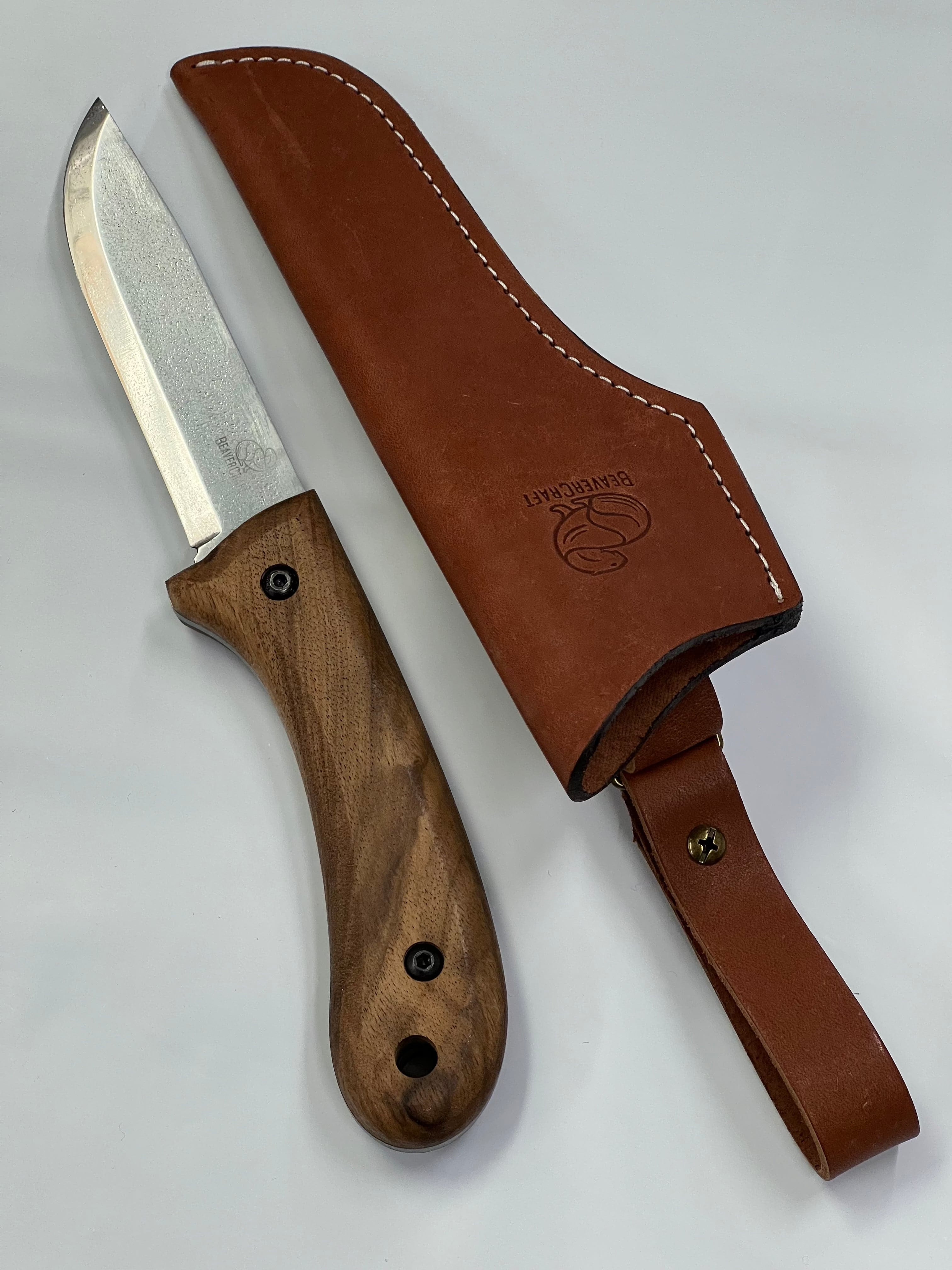 BSH2 Glacier Bushcraft kniv med slire