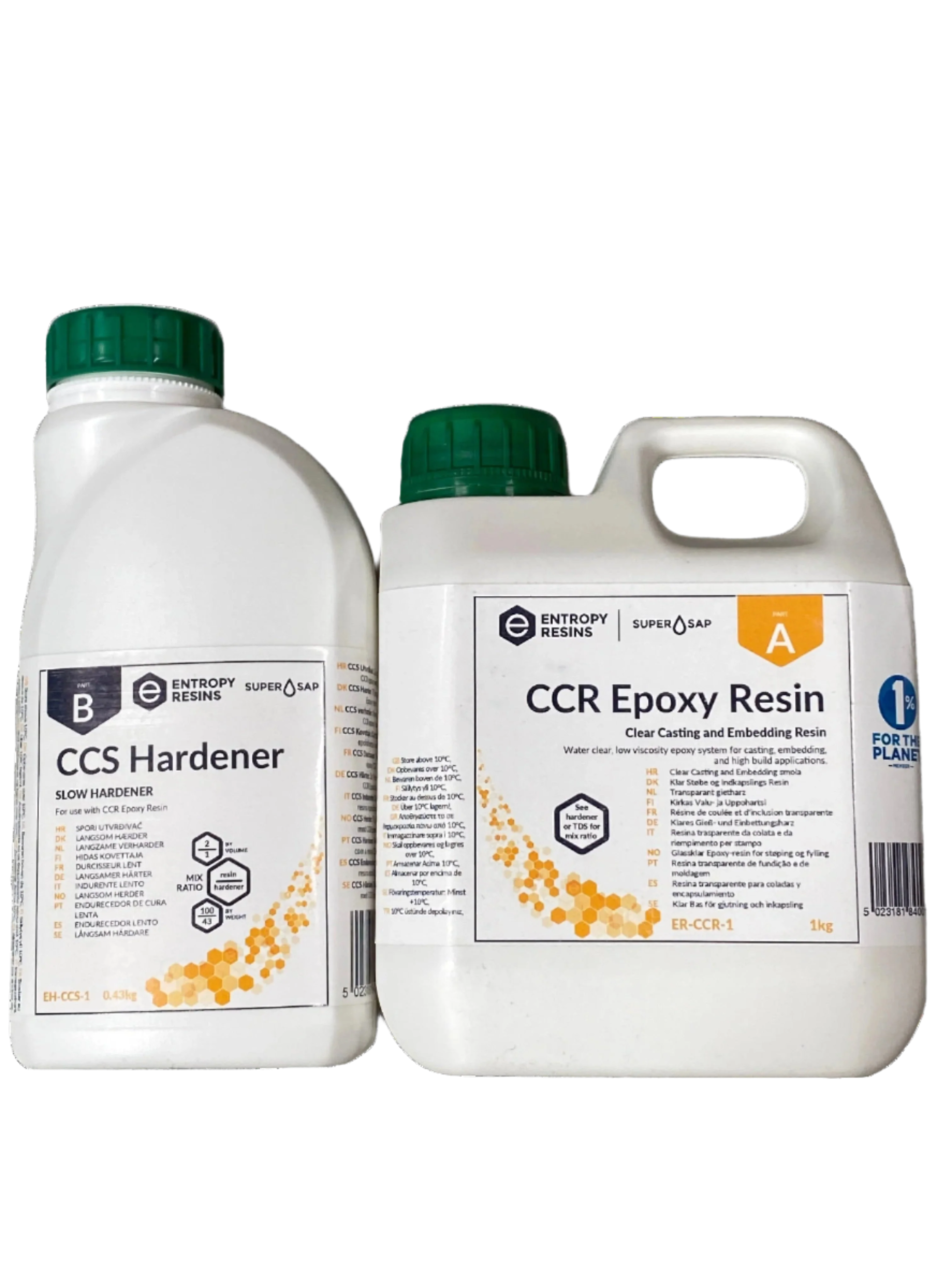 Glassklar Støpeepoxy - CCR Epoxy Entropy SuperSap