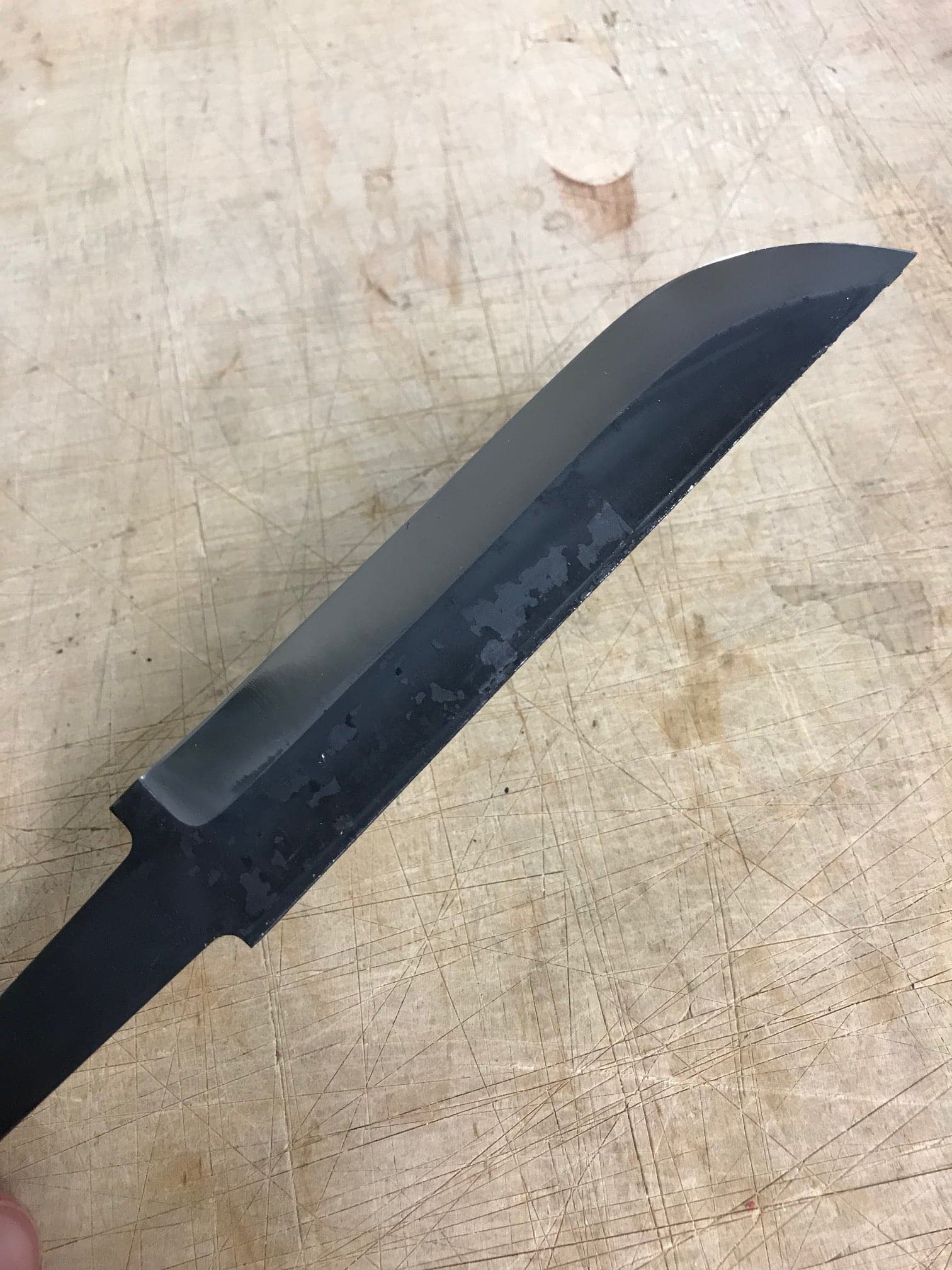 145mm Knivblad m/ricasso (Palko)