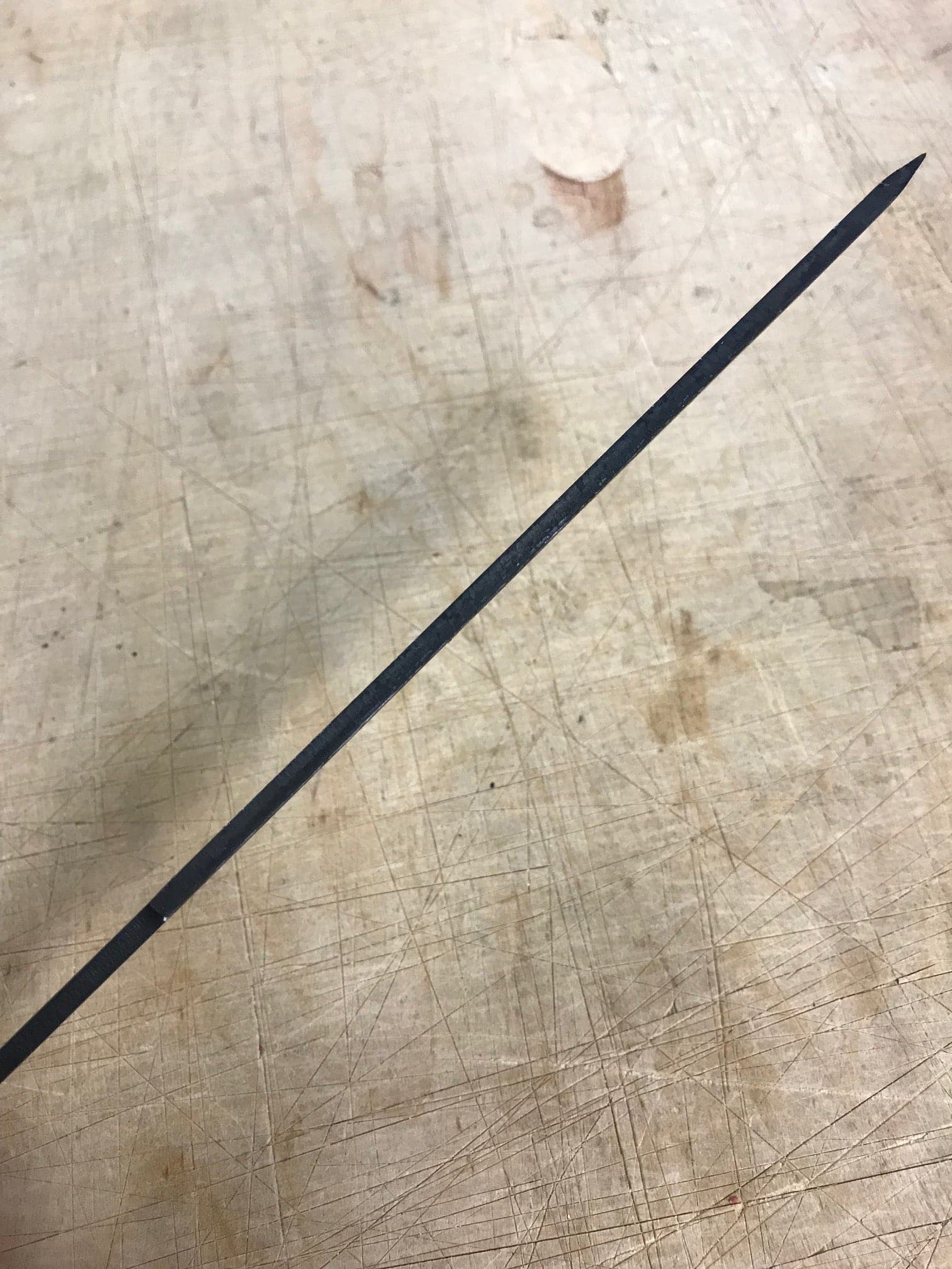 145mm Knife blade w/ricasso (Palko)