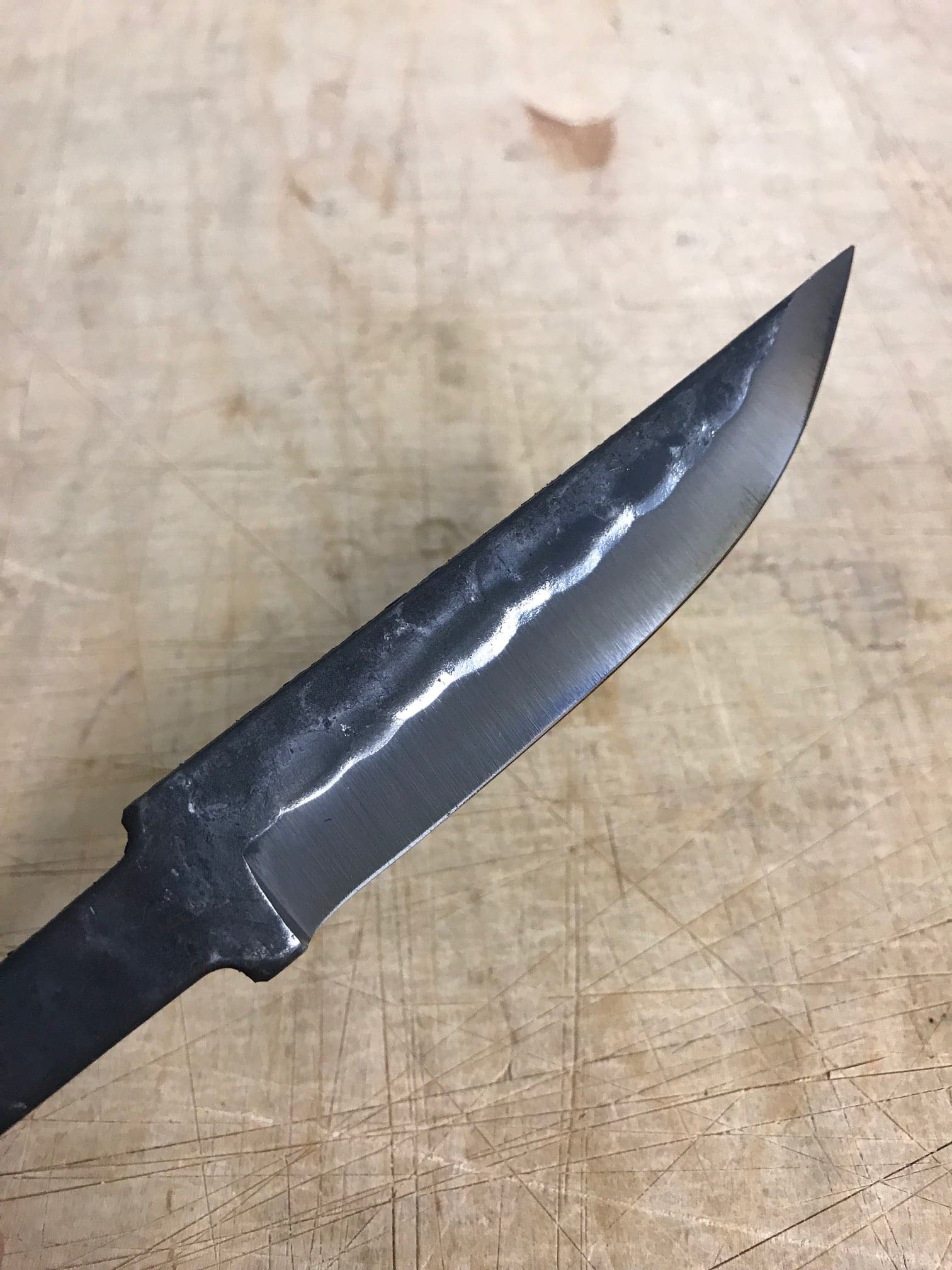 95mm Hammerfinish Knivblad
