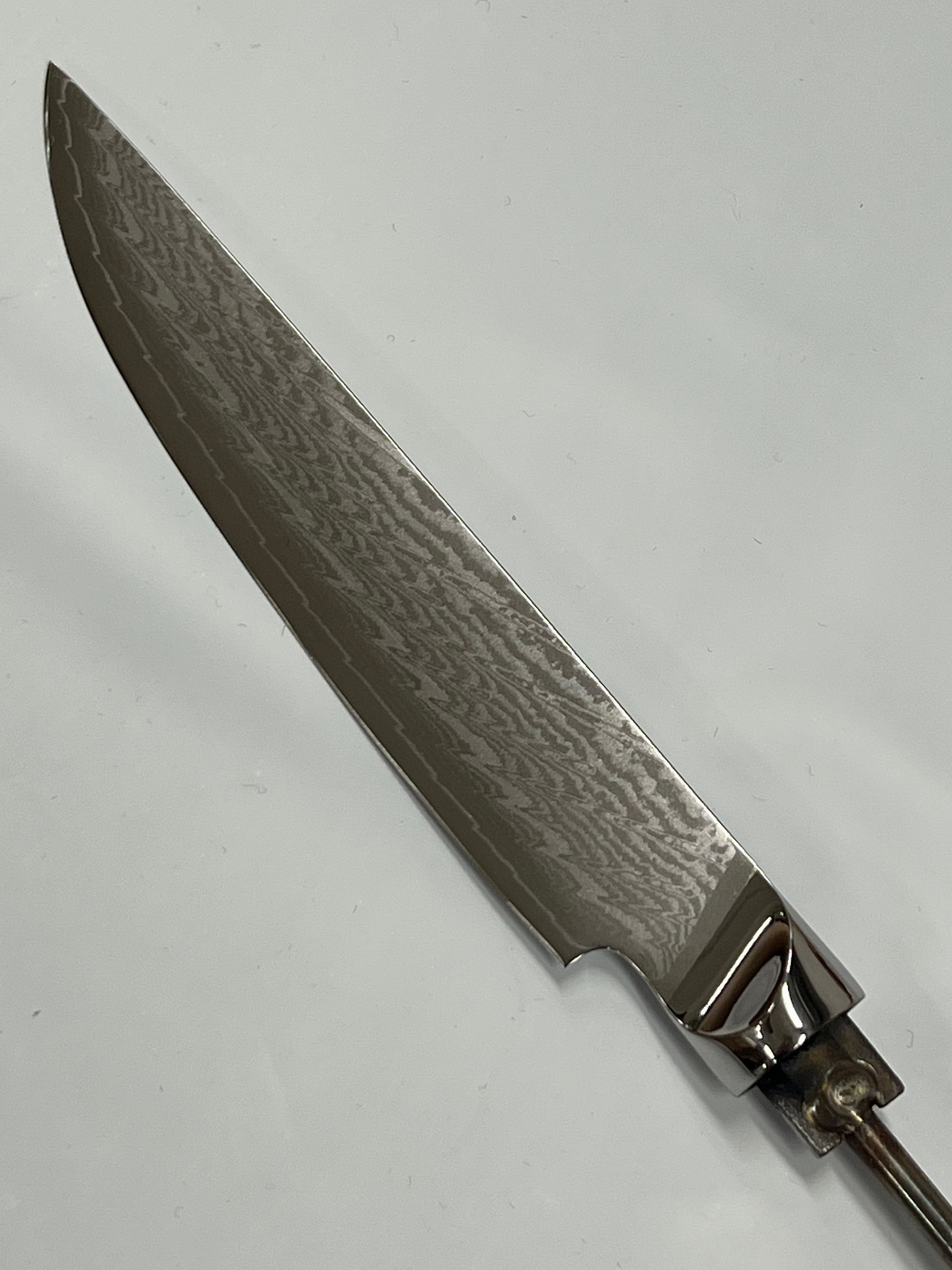 Biffknivblad 5" (143mm) - AUS10 Damask Kokkekniv
