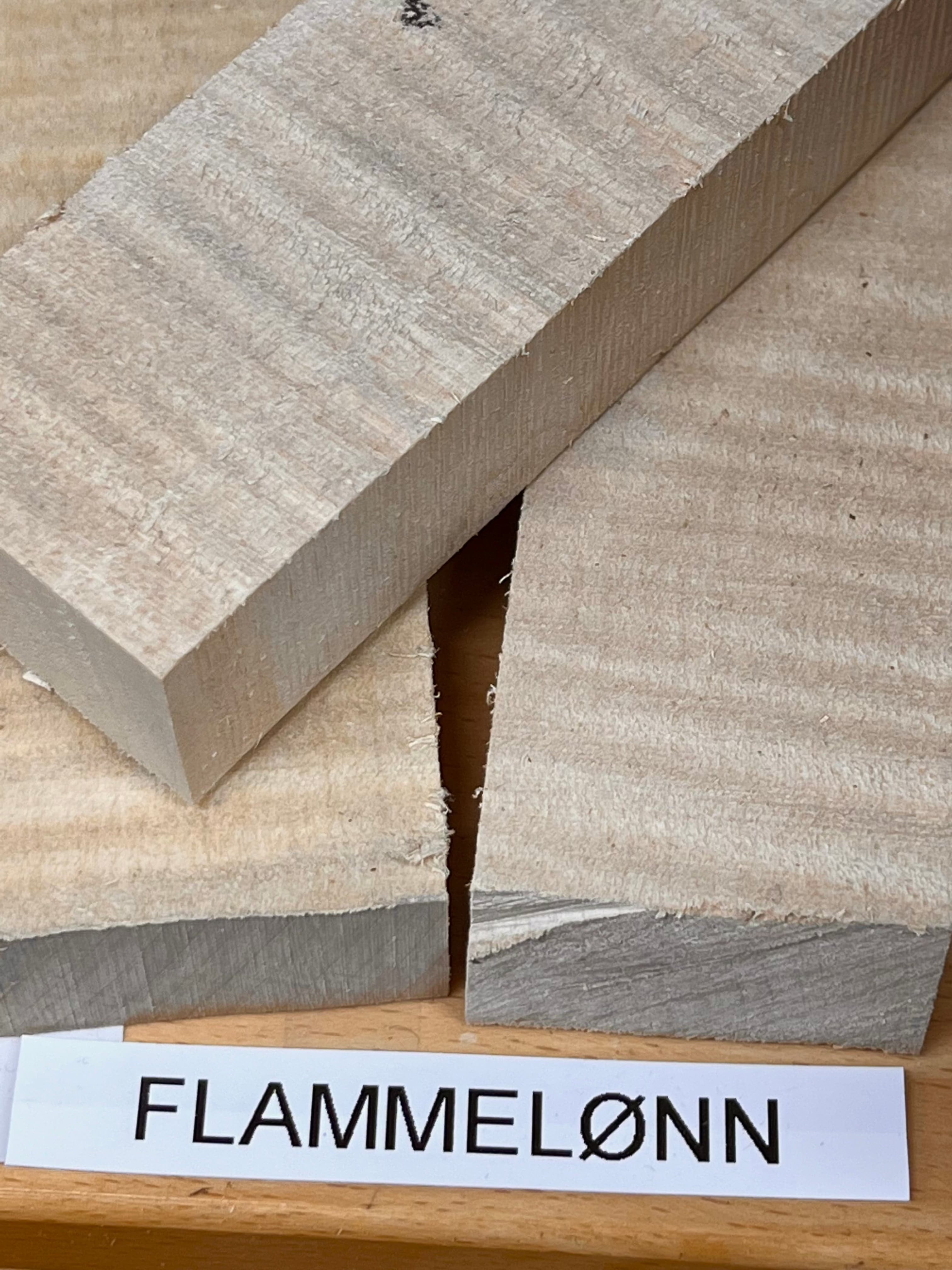 Wooden knife handle blank