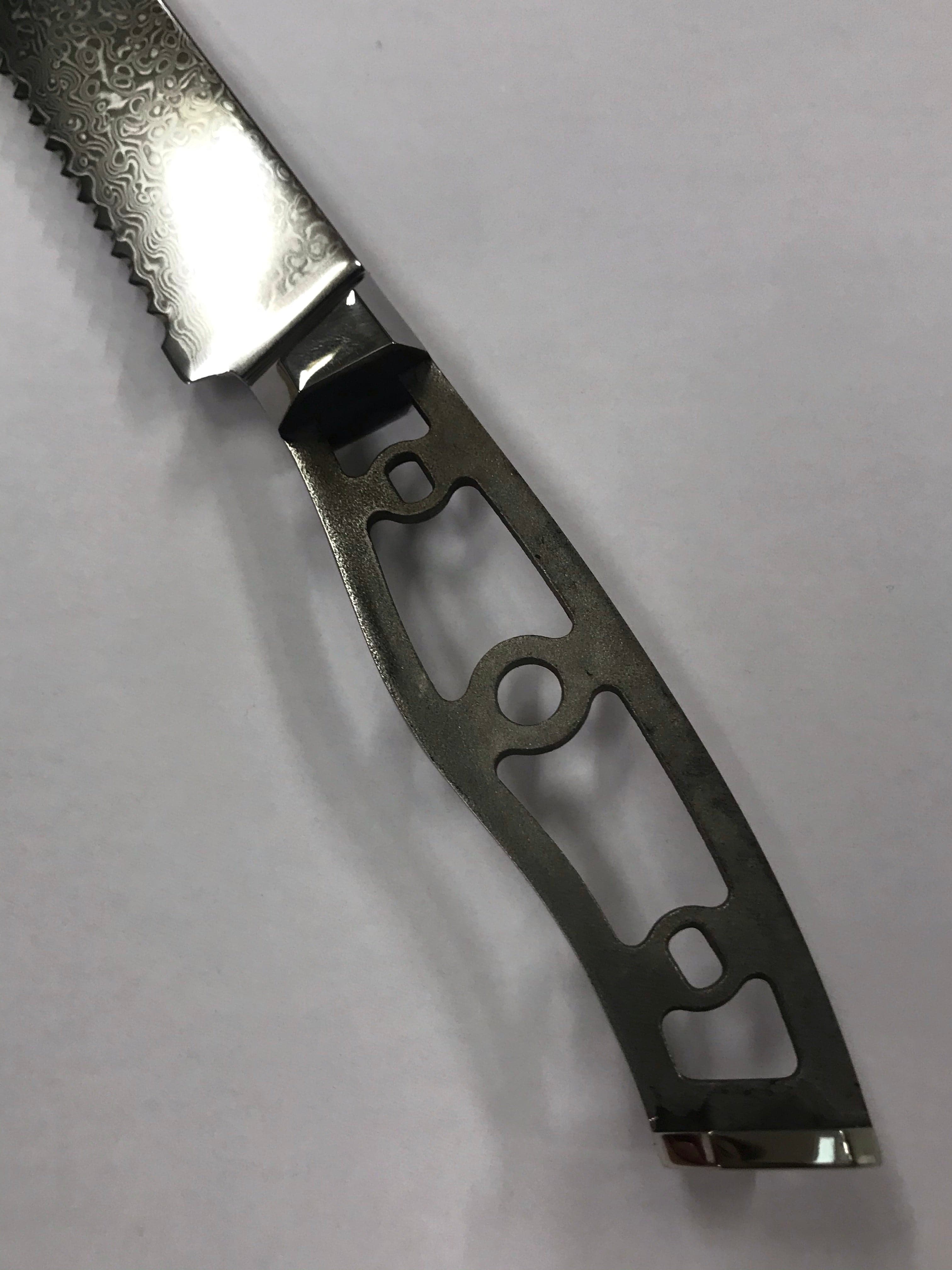 Bread knife blade - VG10 Damask Chef's knife