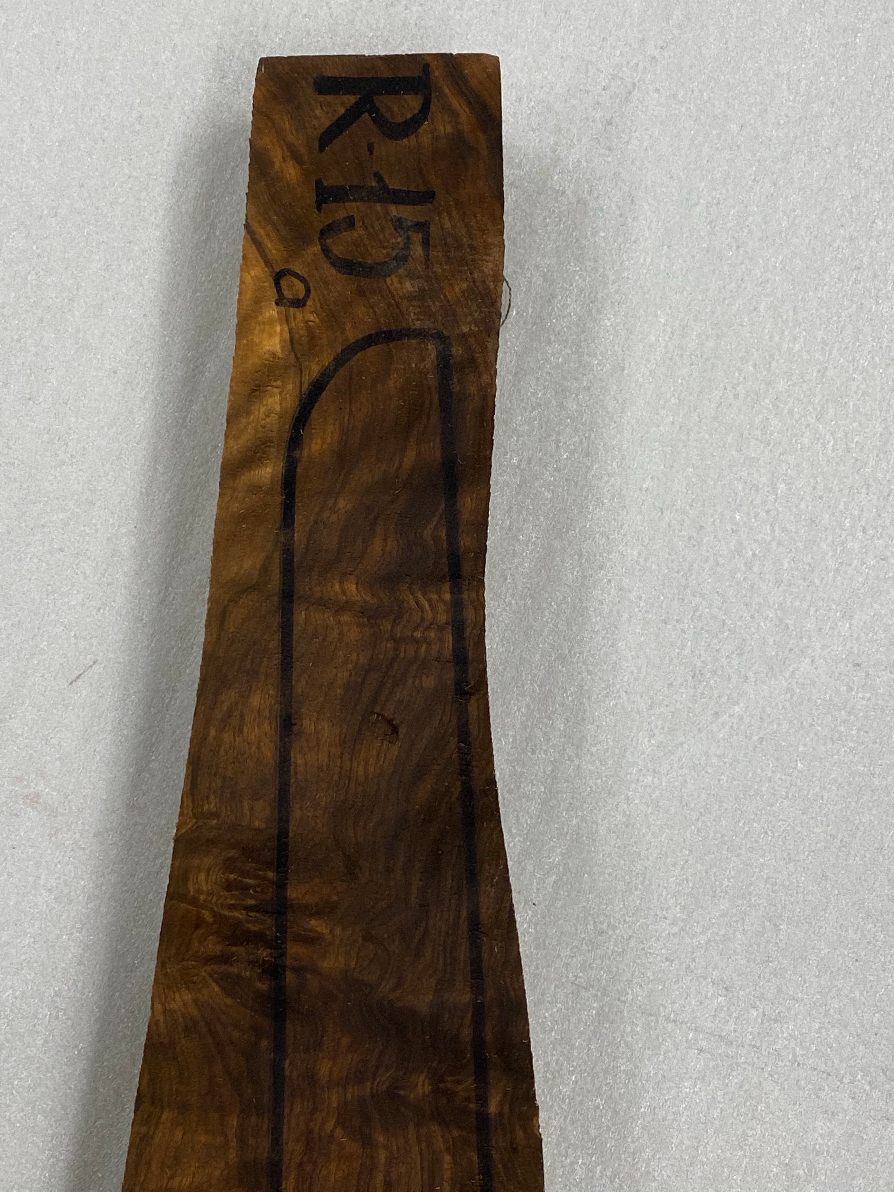 Rifle Stock Blank Turkish Walnut Grade 5 R-15