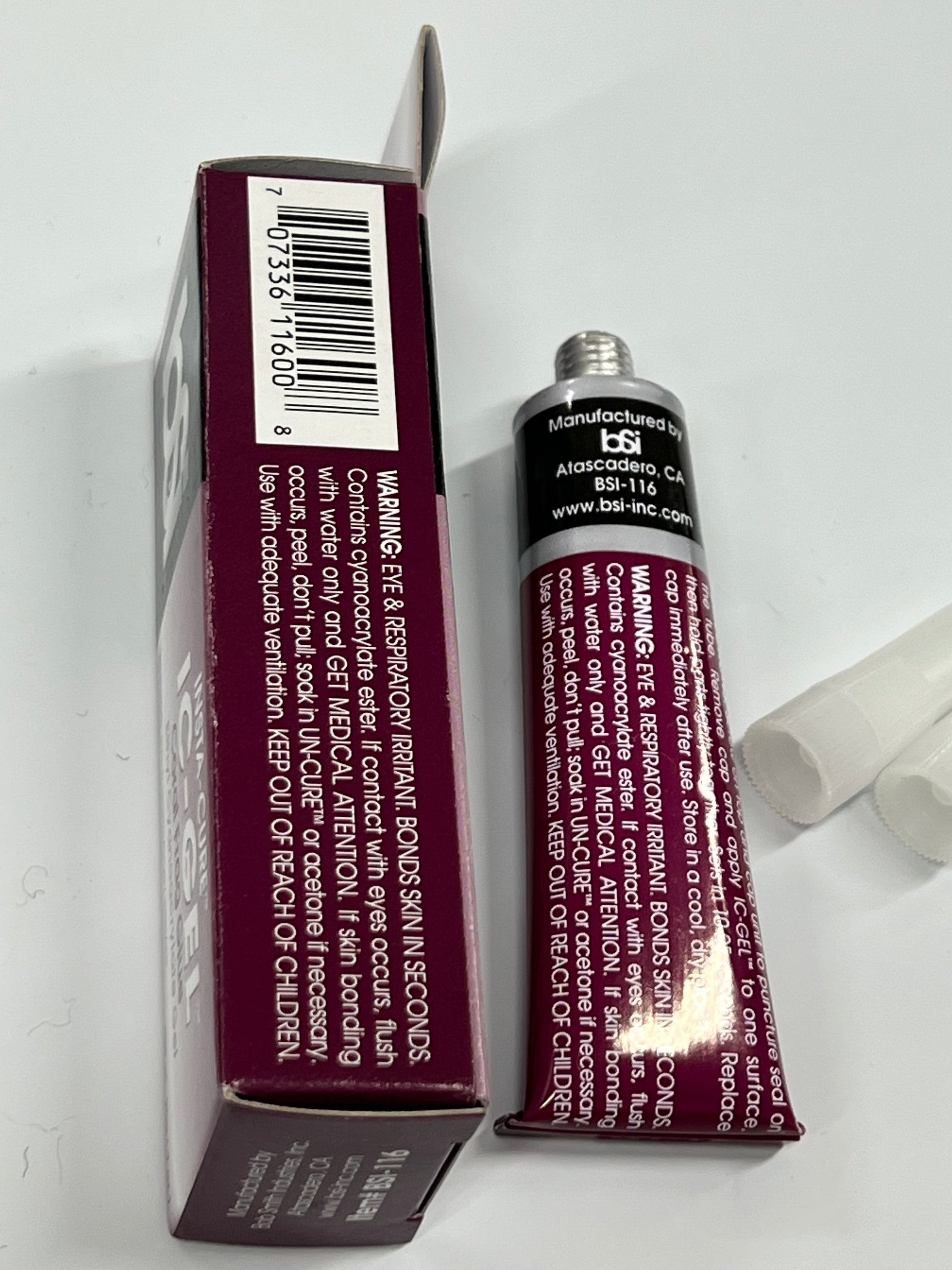 BSI IC-GEL Insta-Cure hurtiglim 20g/tube