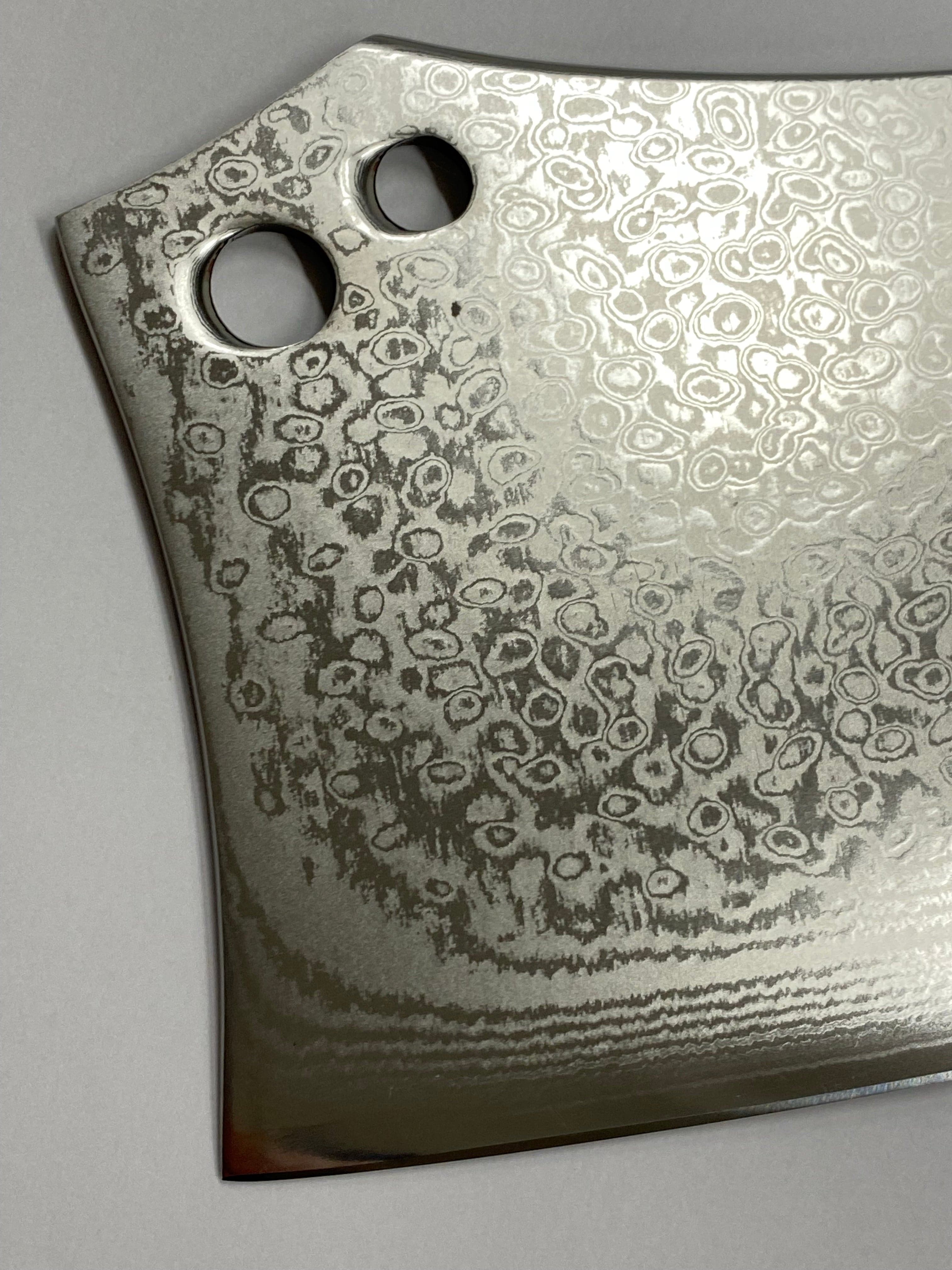 Cleaver - AUS10 Damask Chef's Knife 7"