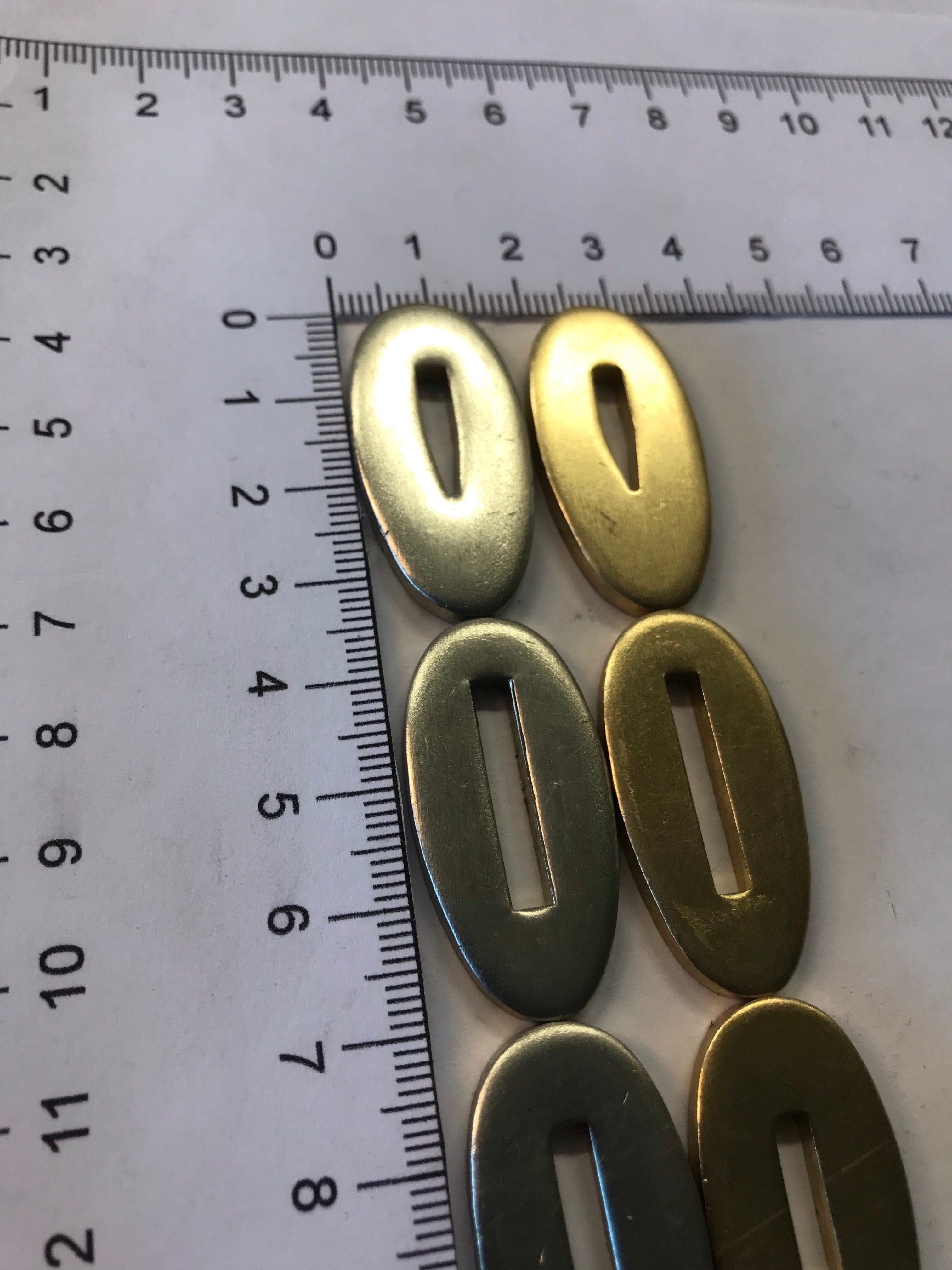 Hollow plates with finger protection 15x31