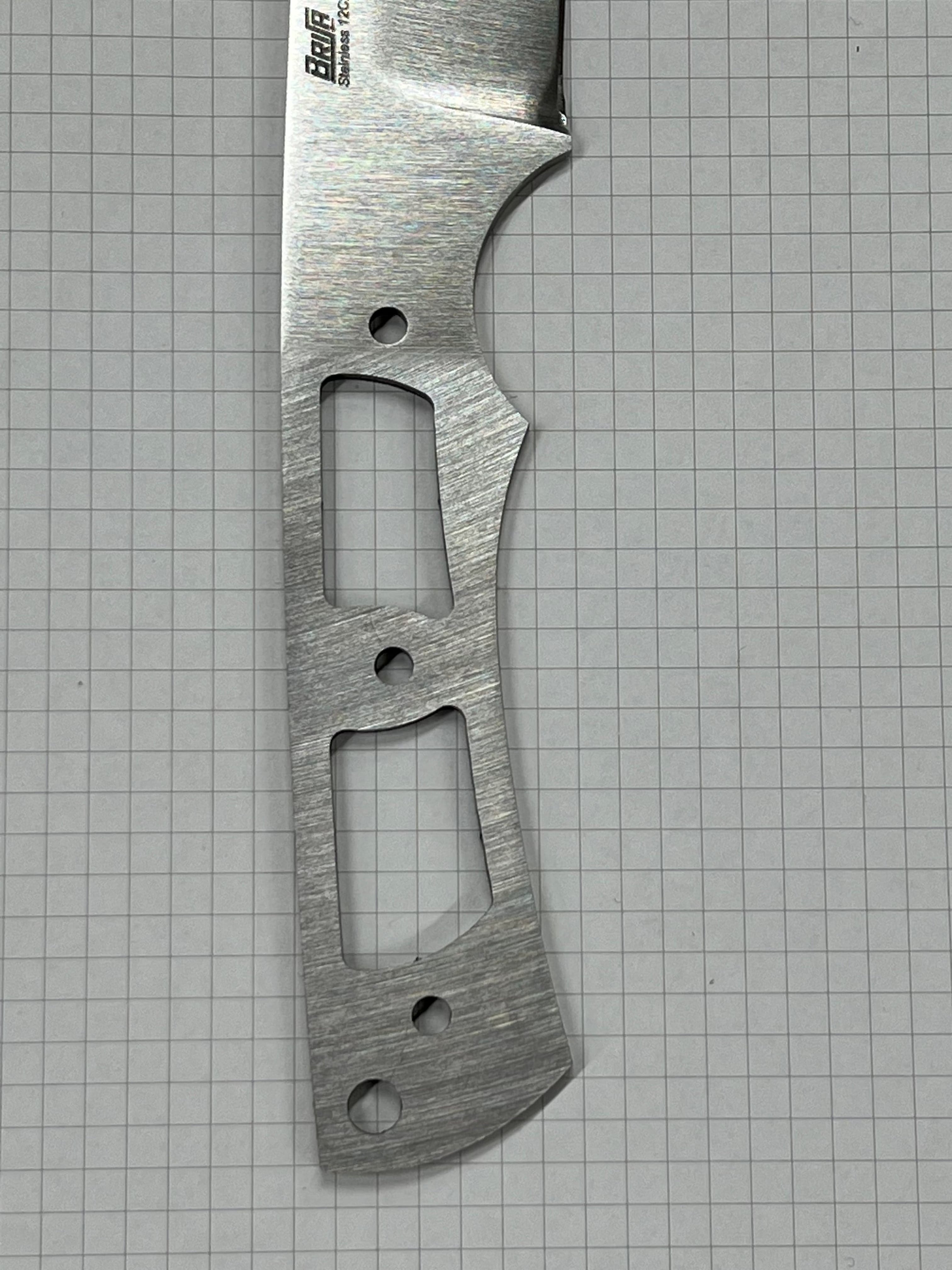 Brisa Hunter 125 Rustfritt Knivblad
