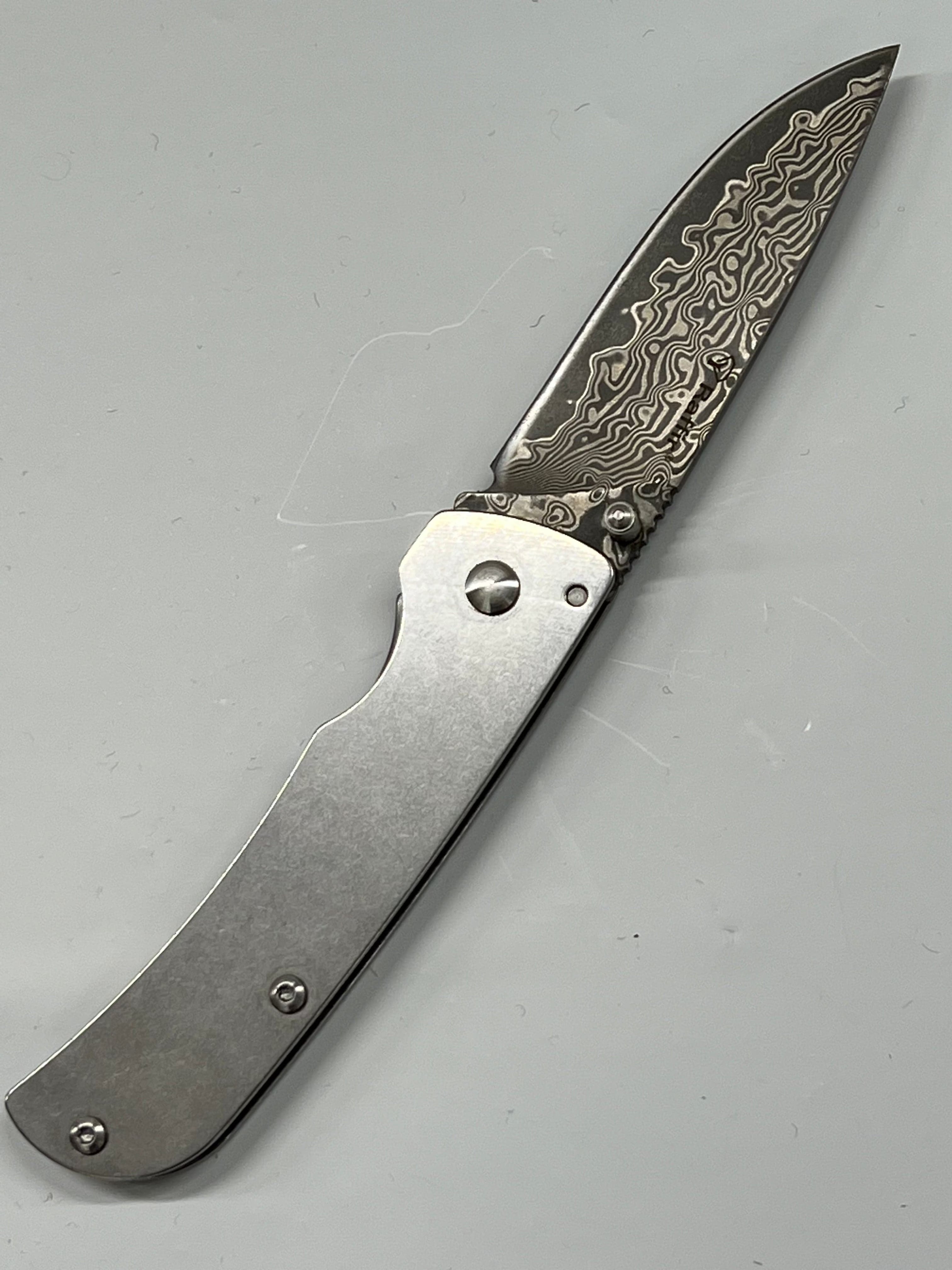 Gentleman Folding knife set Cloud damask