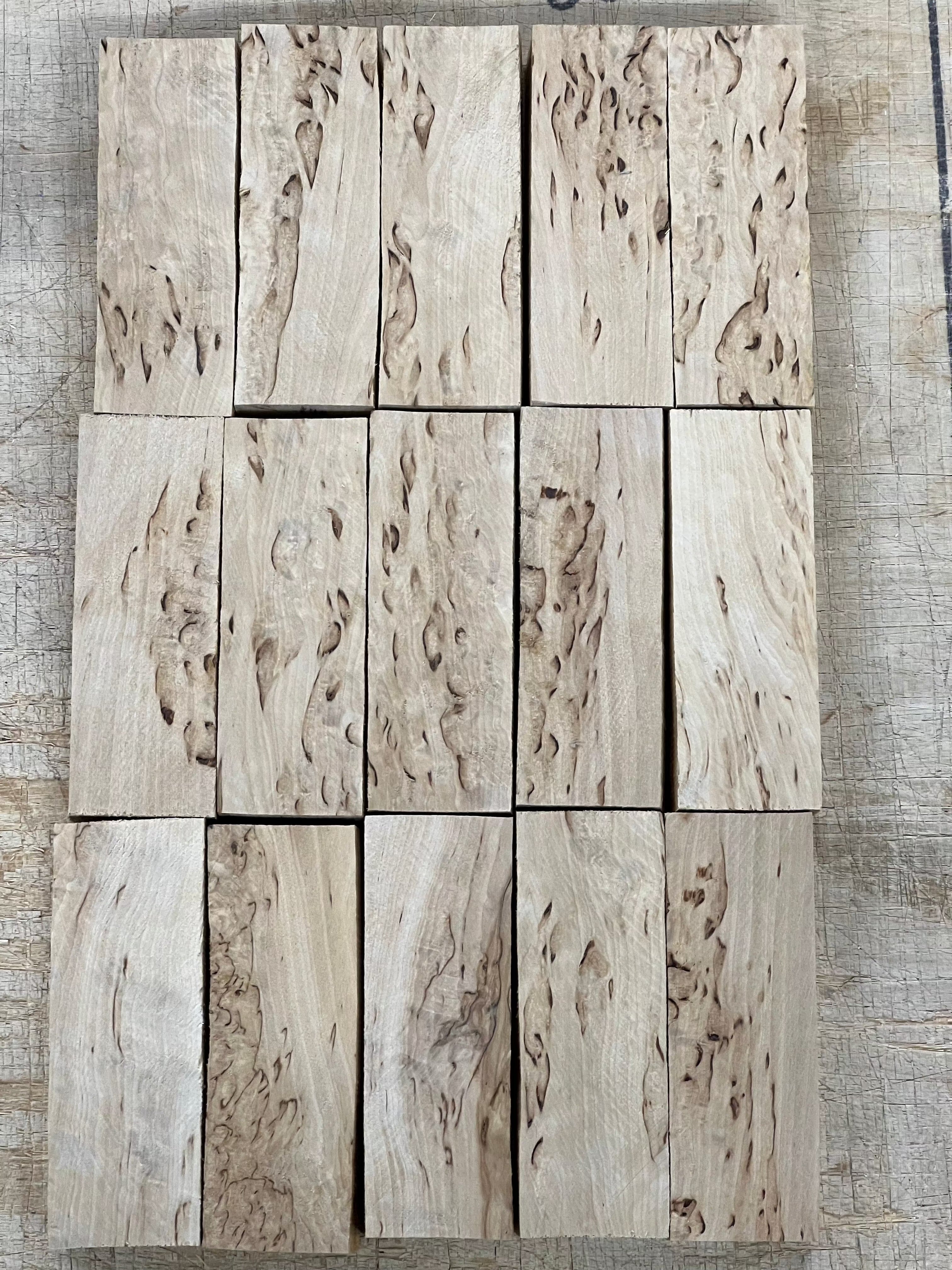 Wooden knife handle blank