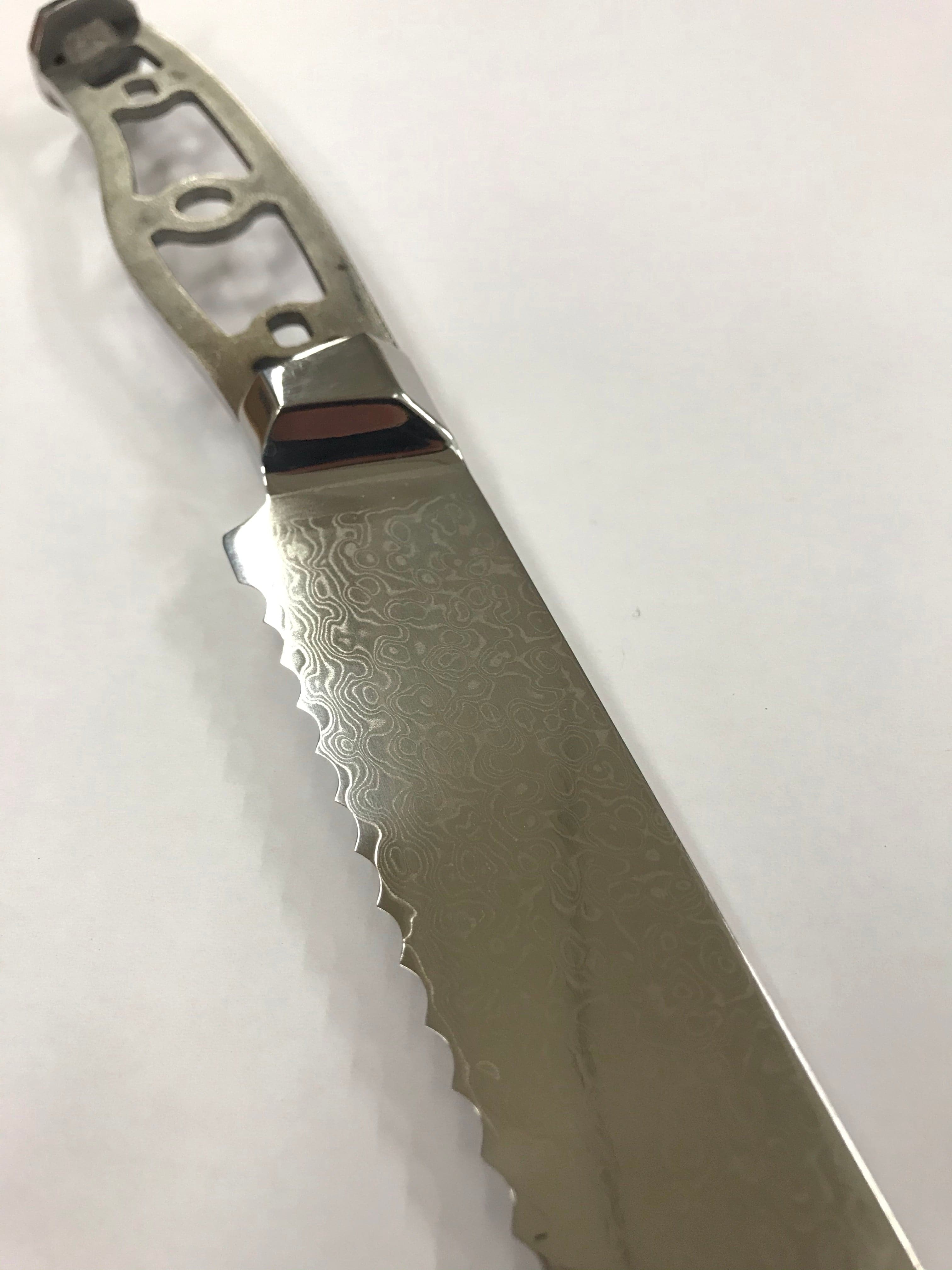 Bread knife blade - VG10 Damask Chef's knife